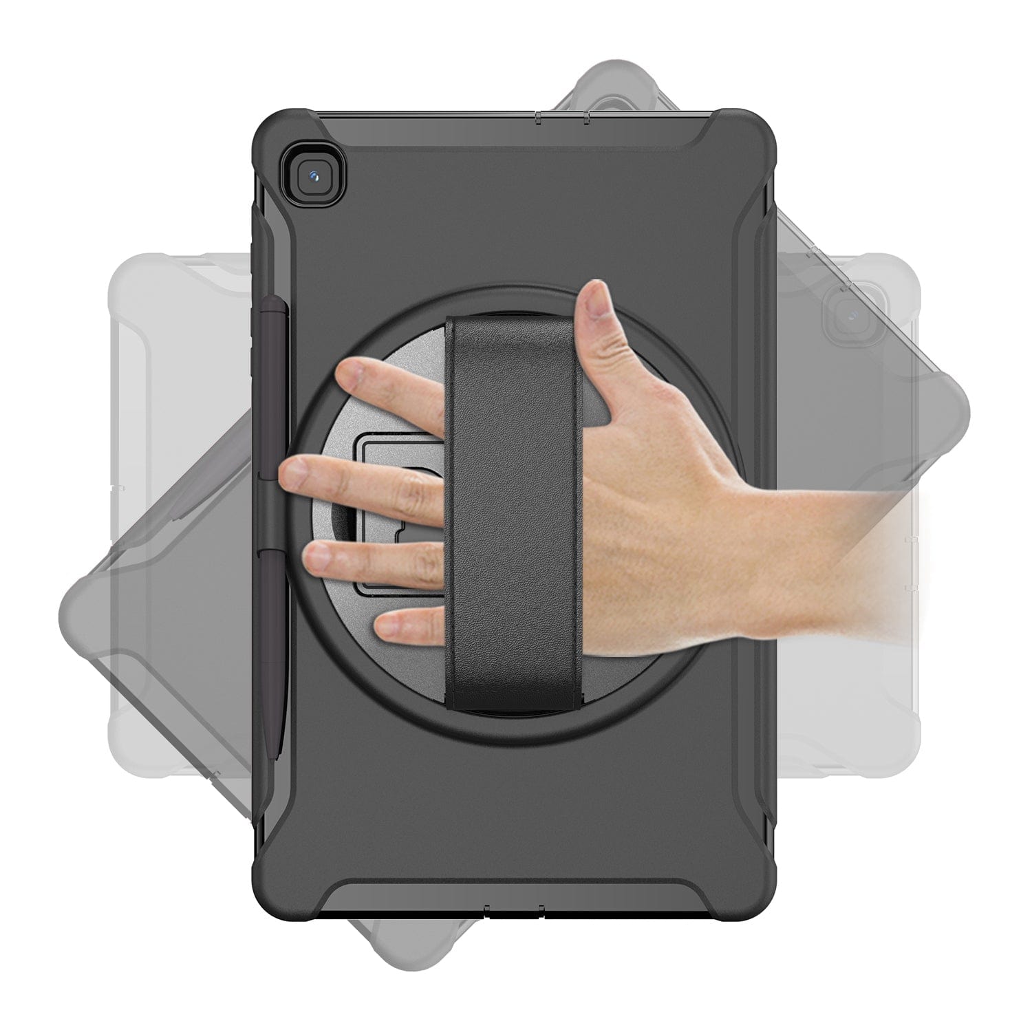 Raider Series Heavy Duty Hand Strap Case - Galaxy Tab S6 Lite
