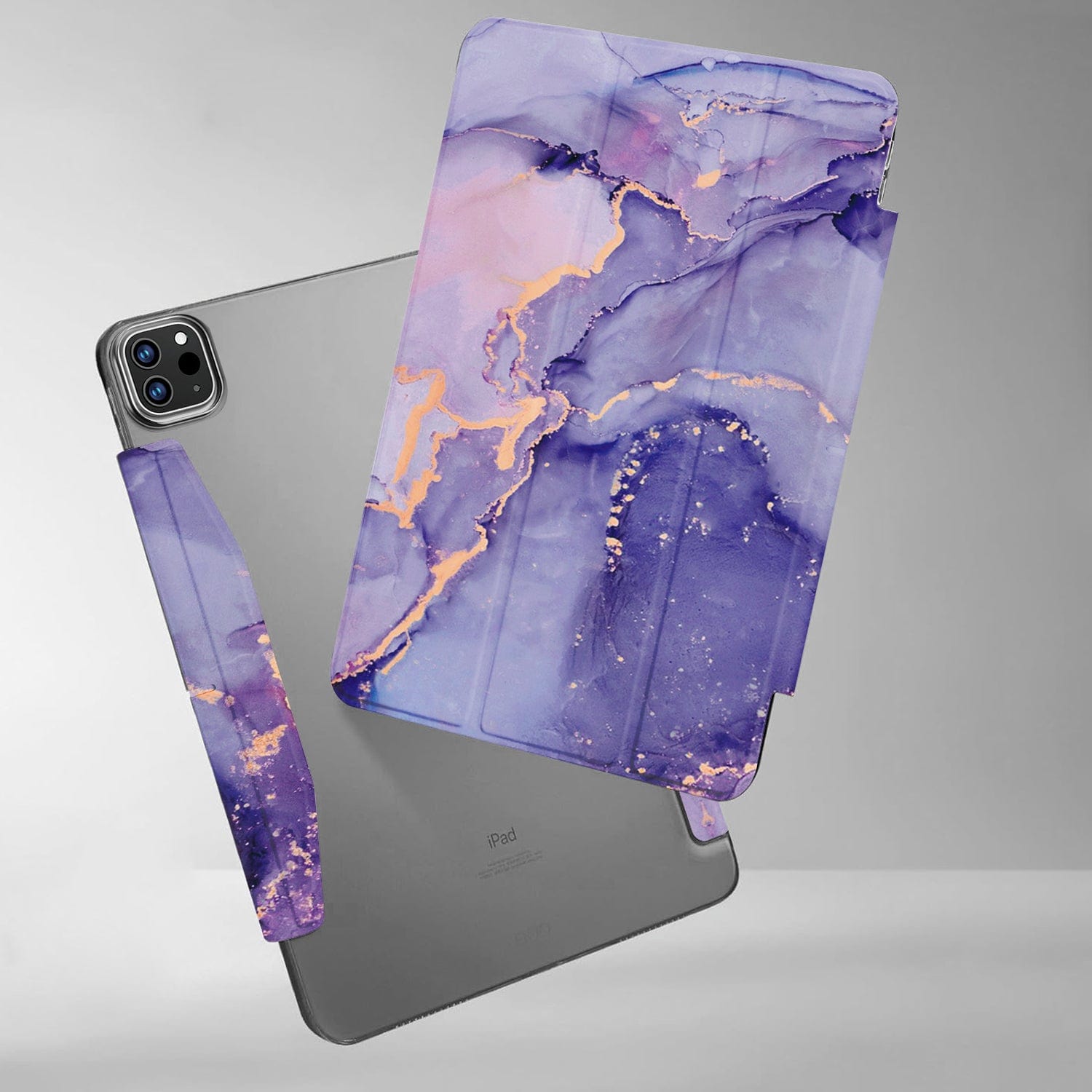 iPad Pro 11" (M4 2024 / M5 2025) Case - Folio Marble | Inspire Series