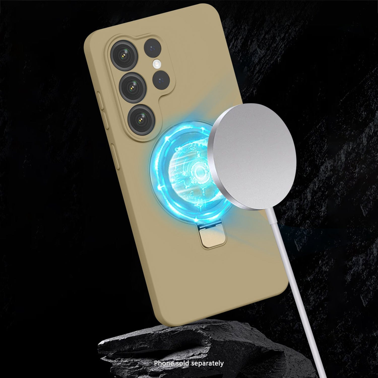 Samsung Galaxy S26 Ultra Case - Smooth Silicone, Kickstand | Venture Series