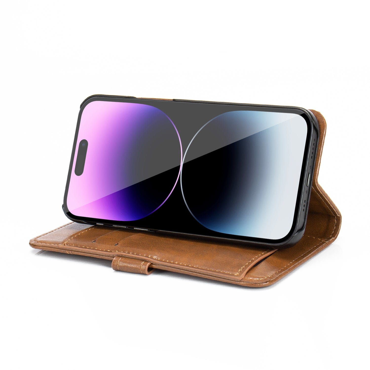 iPhone 14 Pro Max Leather Wallet Case Card Holder | Indy Series