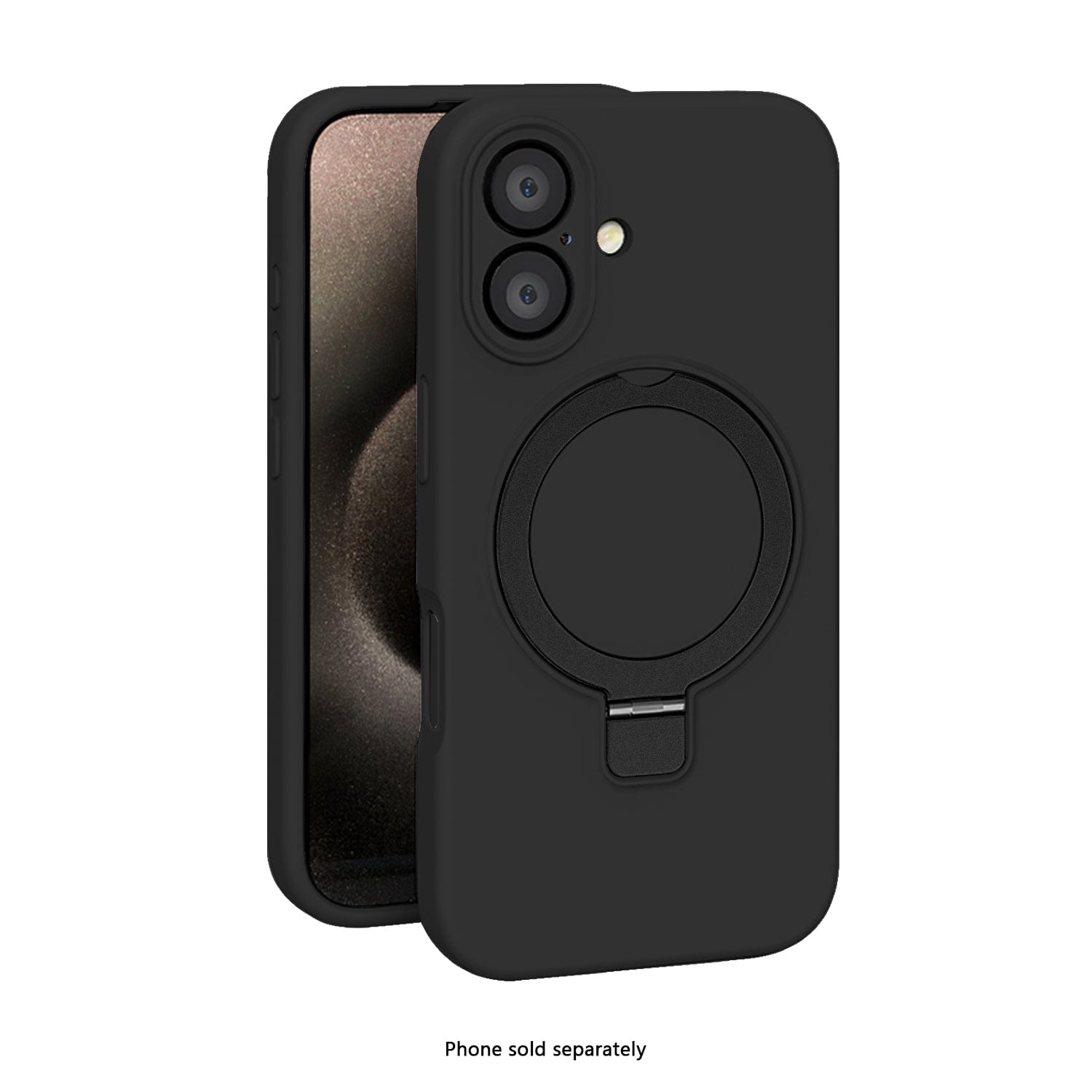 iPhone 17 Case with Built-In Kickstand Silicone Anti-Slip Design, Compatible with Magsafe | Venture Series