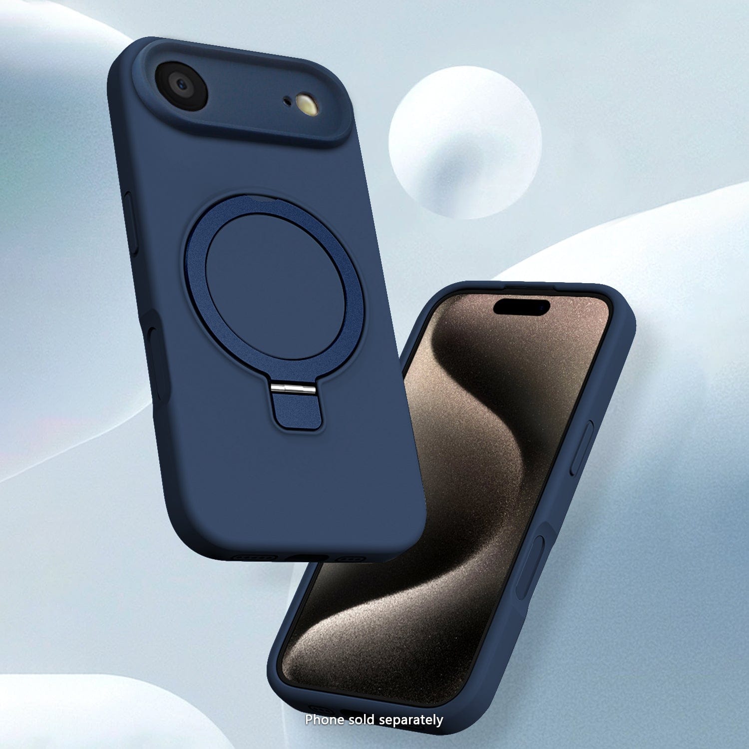 iPhone Air Case with Built-In Kickstand Silicone Anti-Slip Design, Compatible with Magsafe | Venture Series