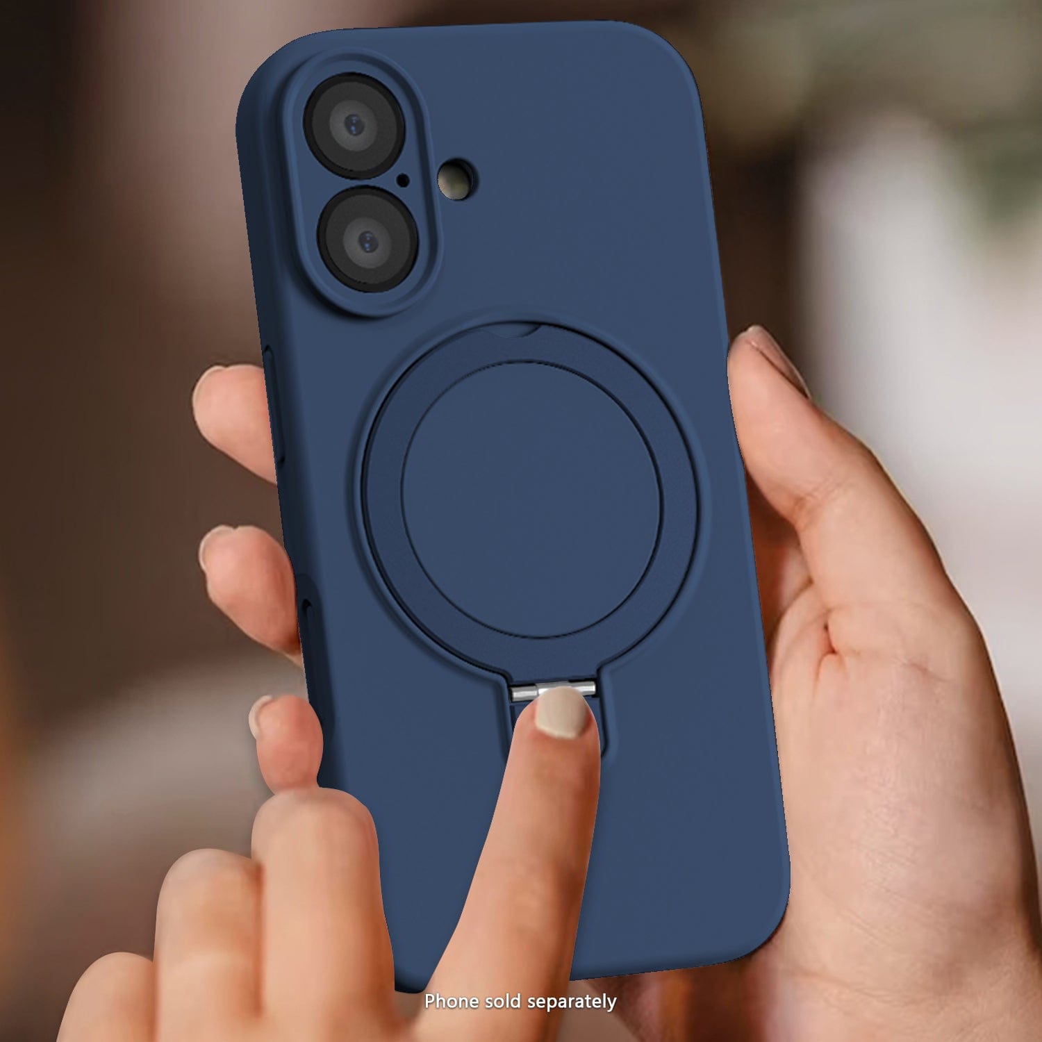 iPhone 17 Case with Built-In Kickstand Silicone Anti-Slip Design, Compatible with Magsafe | Venture Series