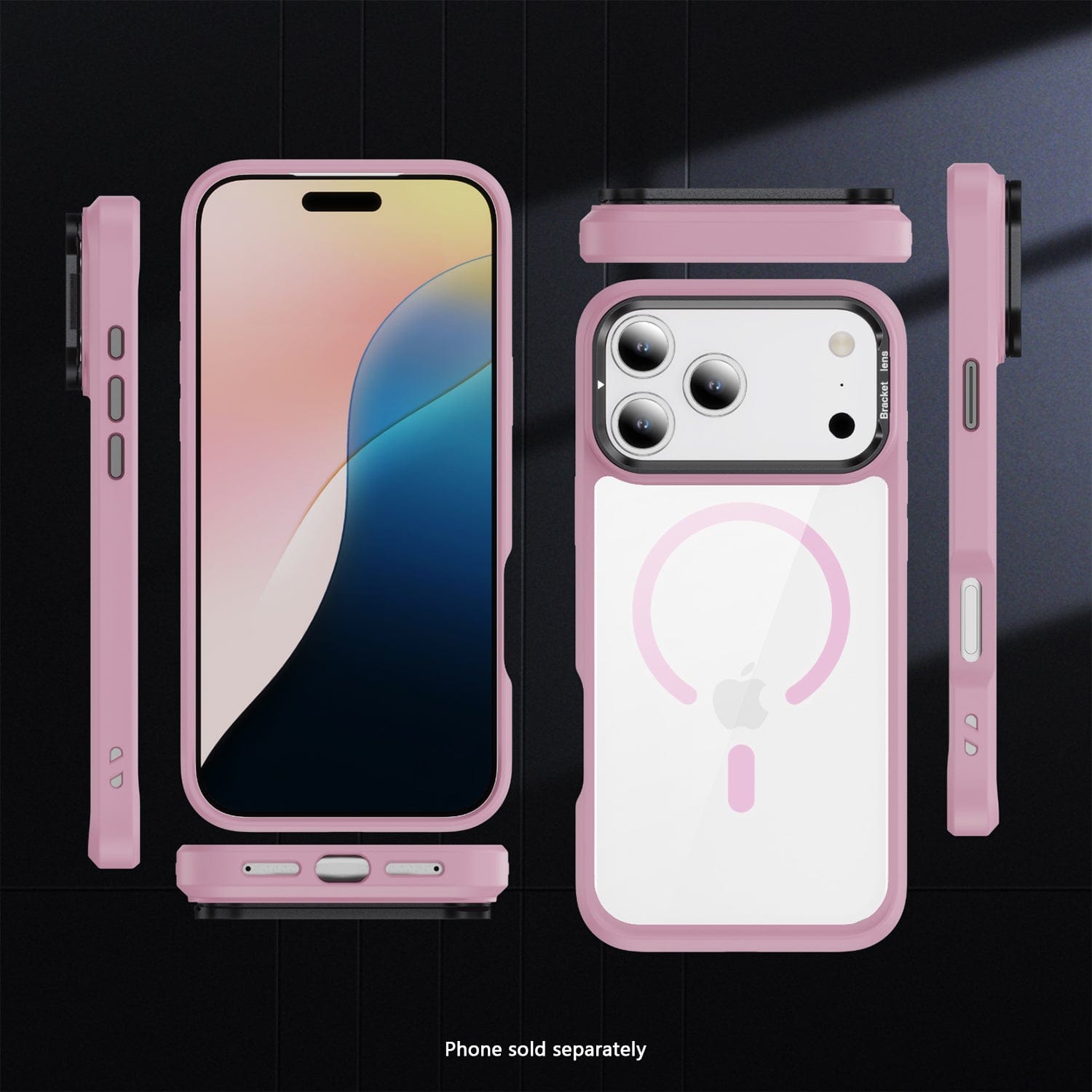 iPhone 17 Pro Max Kickstand Case - Clear Durable Back with Shockproof Edges Magsafe Compatible | Raider ArmorPro Series