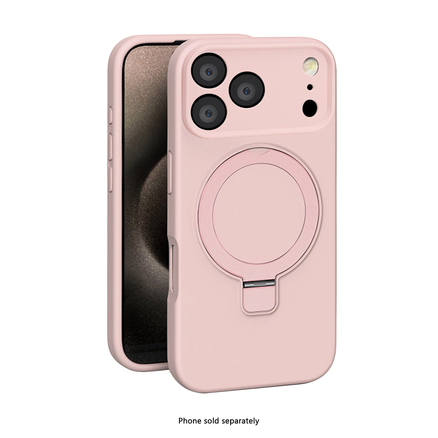 iPhone 17 Pro Case with Built-In Kickstand - Silicone Anti-Slip Design, Compatible with Magsafe | Venture Series