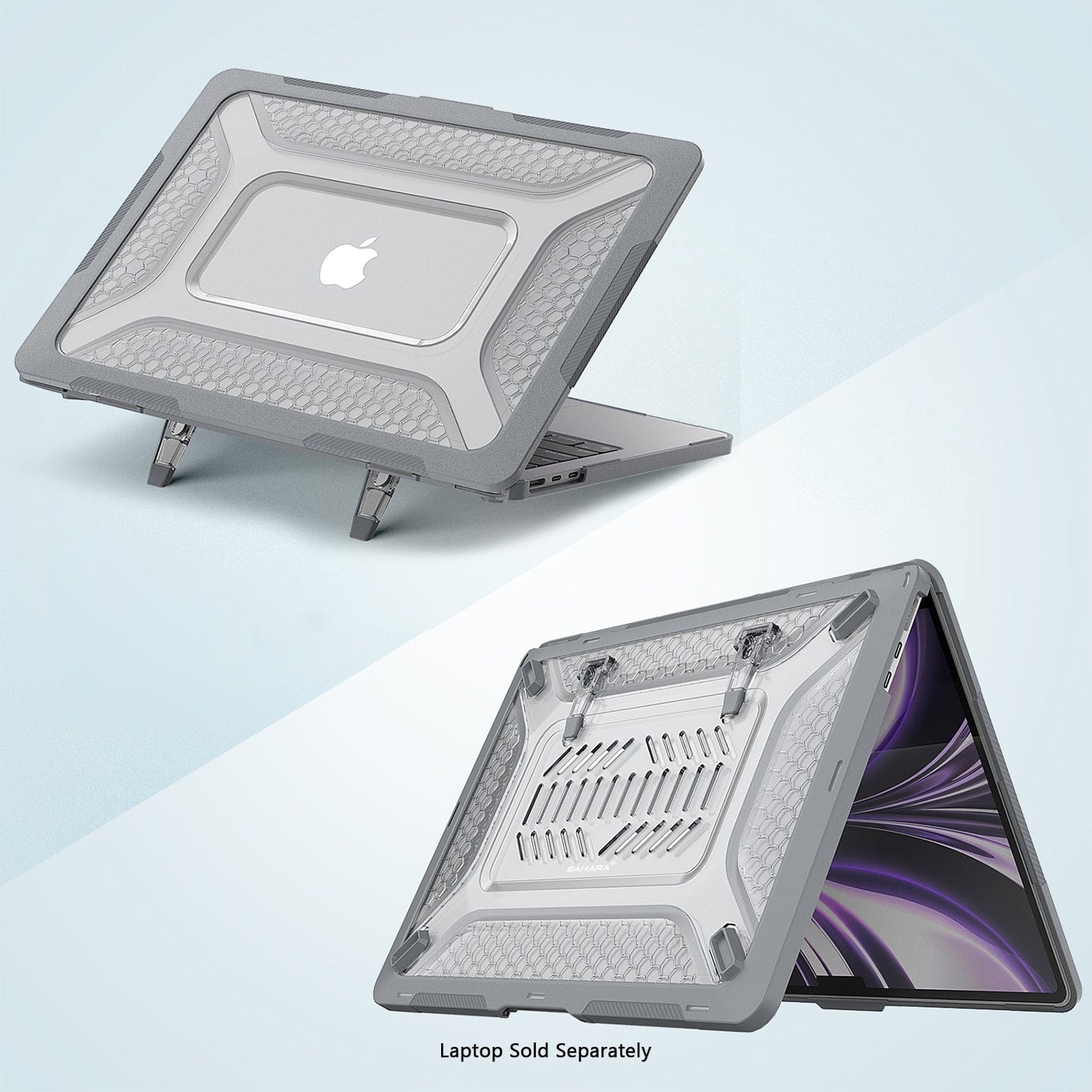 MacBook Pro 14" (2021–2025, M1–M5) with Adjustable Stand Case - Shock-Absorbing | Raider Ultra-Duty Series