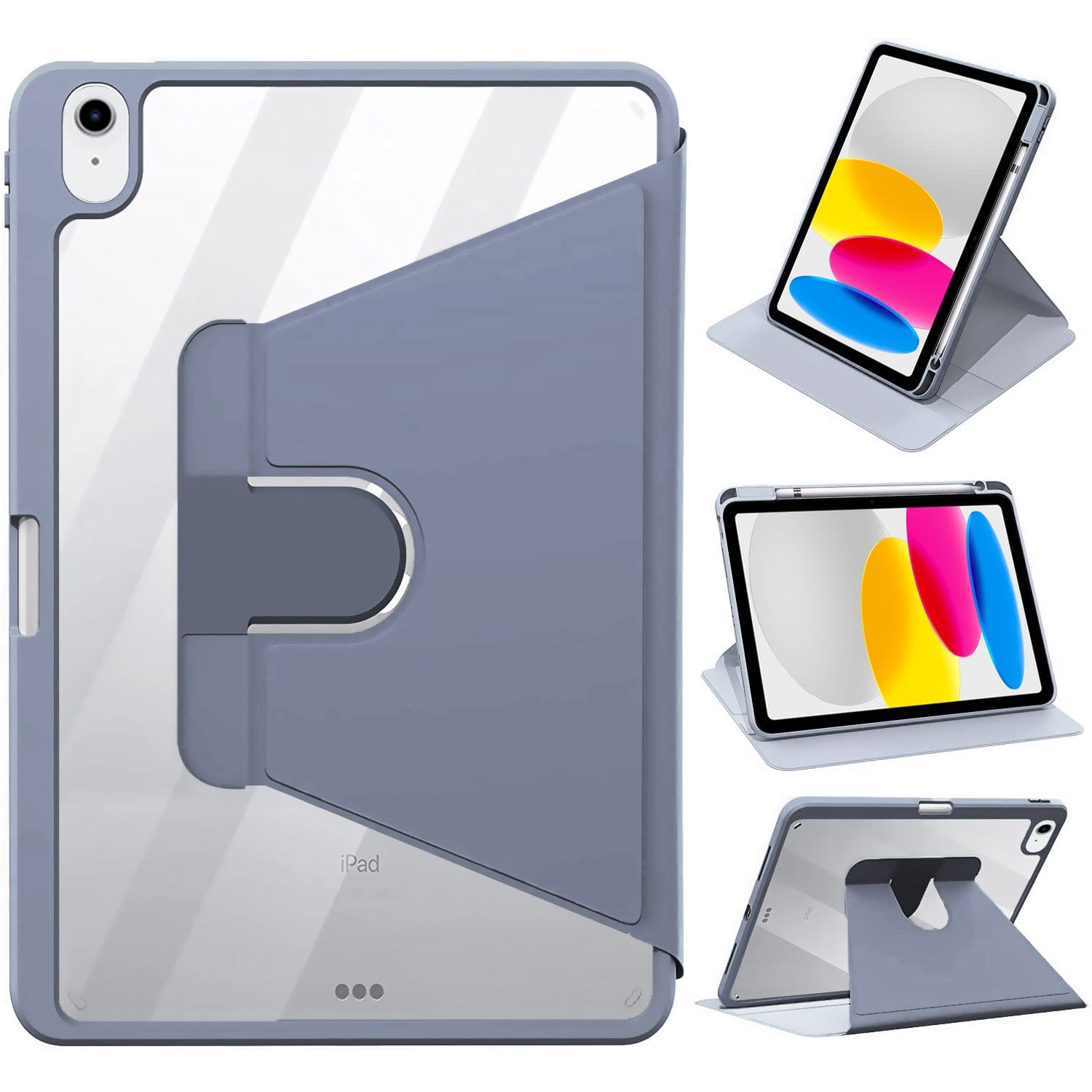 Venture Series Rotating Kickstand Rugged Case - iPad A16 11-inch & iPad 10.9-inch 10th Generation