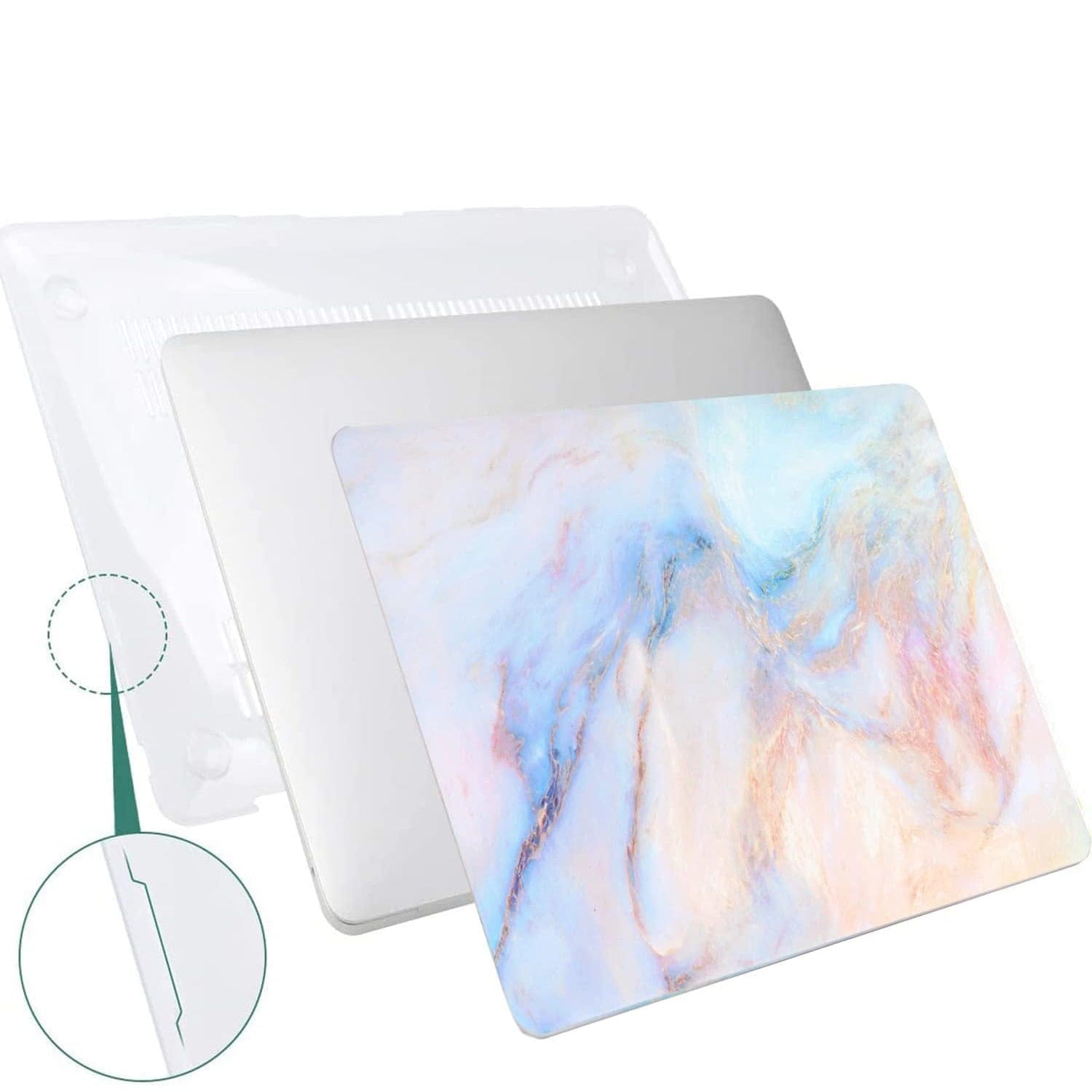 Hybrid-Flex Blue Marble Arts Case - MacBook Pro 14" (2021-2023, M1 Pro/M1 Max & M3/M3 Pro/M3 Max)