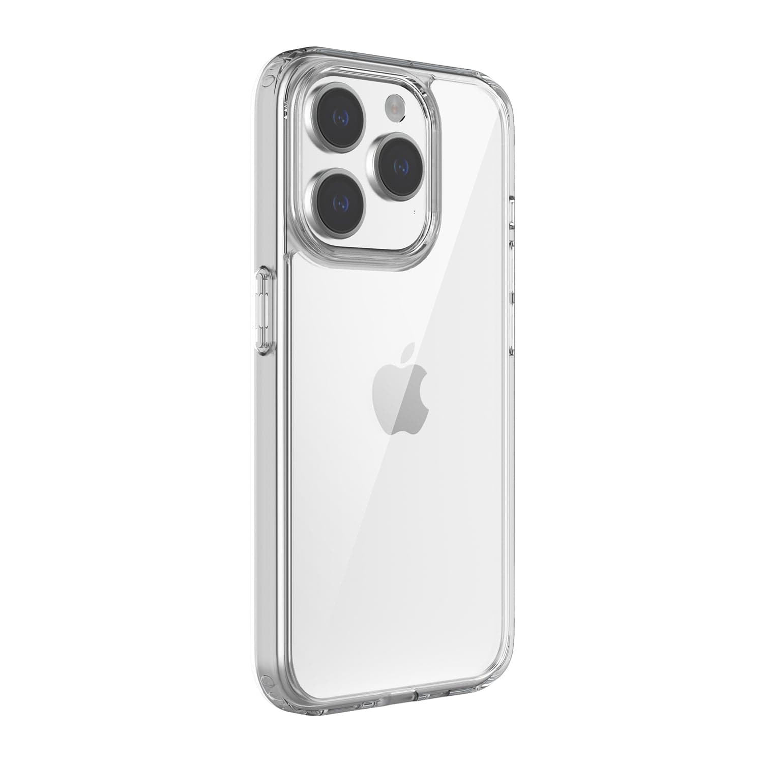 iPhone 15 Pro Max Anti-Shock Hybrid Case - Transparent