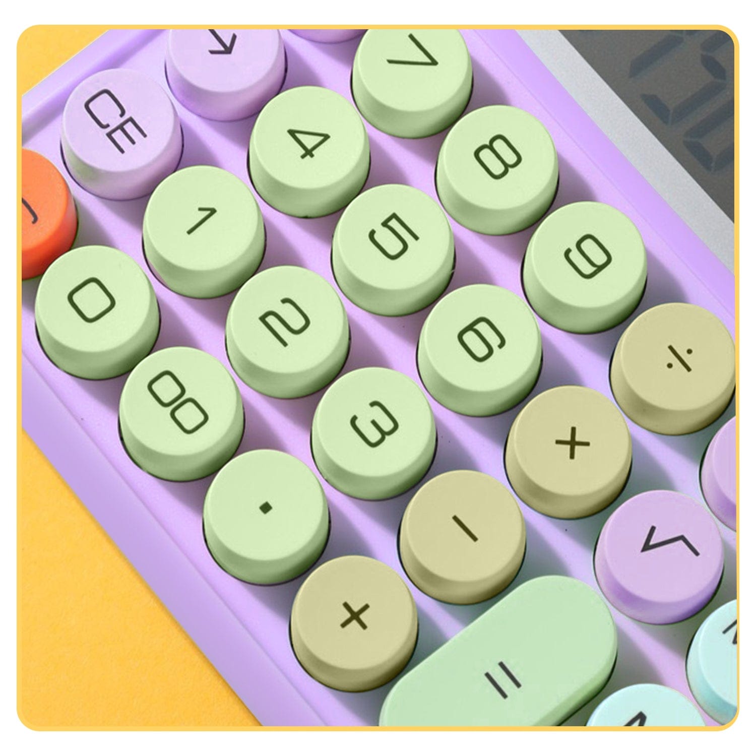 Desktop Calculator - Solar & Battery Powered, 12-Digit, Large Keys