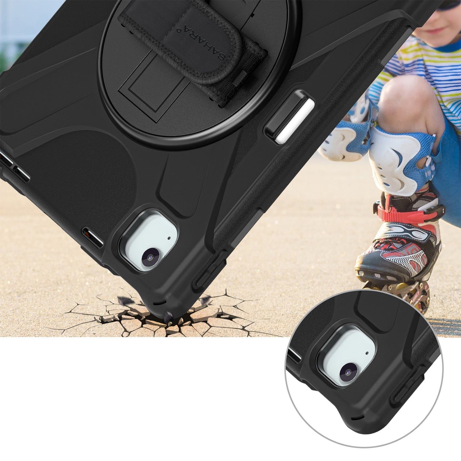 Raider X Series Heavy Duty Hand Strap Case - iPad Air 11" M2 & M3