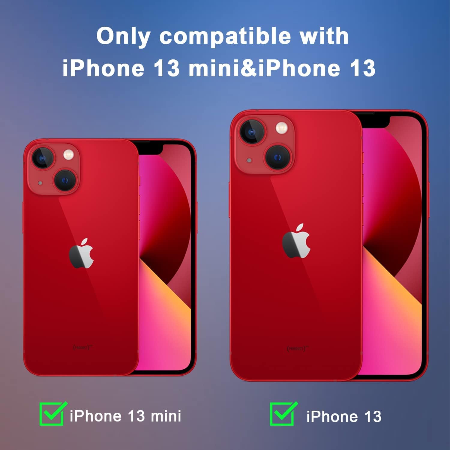 ZeroDamage Camera Lens Protector (2-Pack) - iPhone 13 and iPhone 13 mini