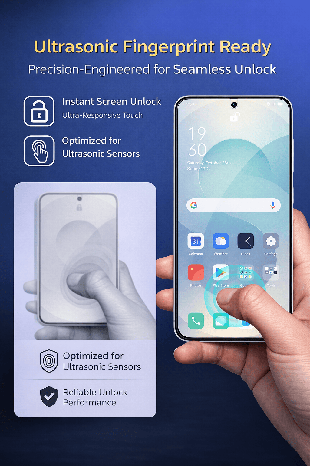 Samsung Galaxy S26 Ultra Screen Protector - Ultra-Strong Tempered Glass | ZeroDamage