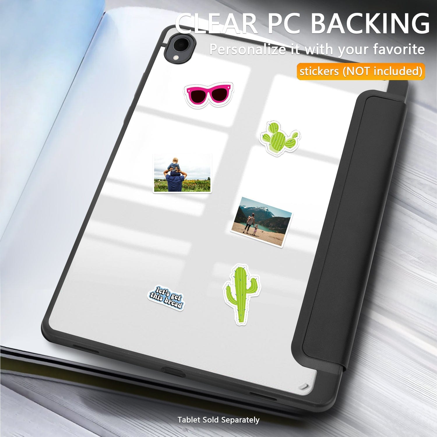 Samsung Galaxy Tab S11 Case - Slim Folio with Transparent Back | Venture Series