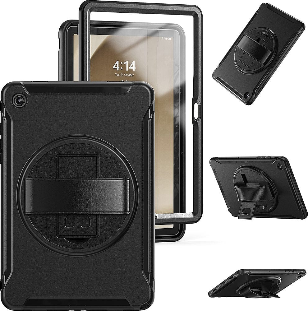 Raider Series Heavy Duty Hand Strap Case - Galaxy Tab A9+
