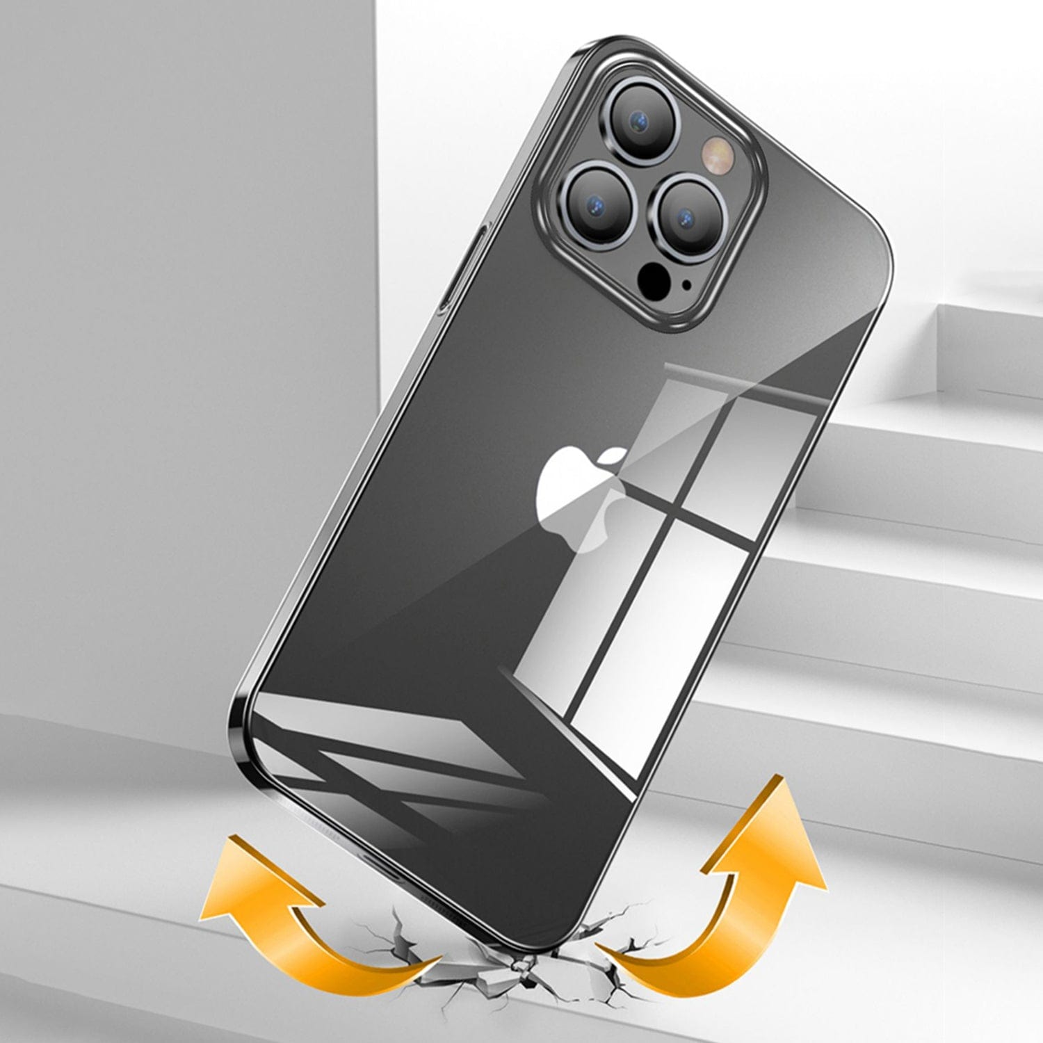 iPhone 15 Pro Clear Slim Case - Durable Protection | Venture Series