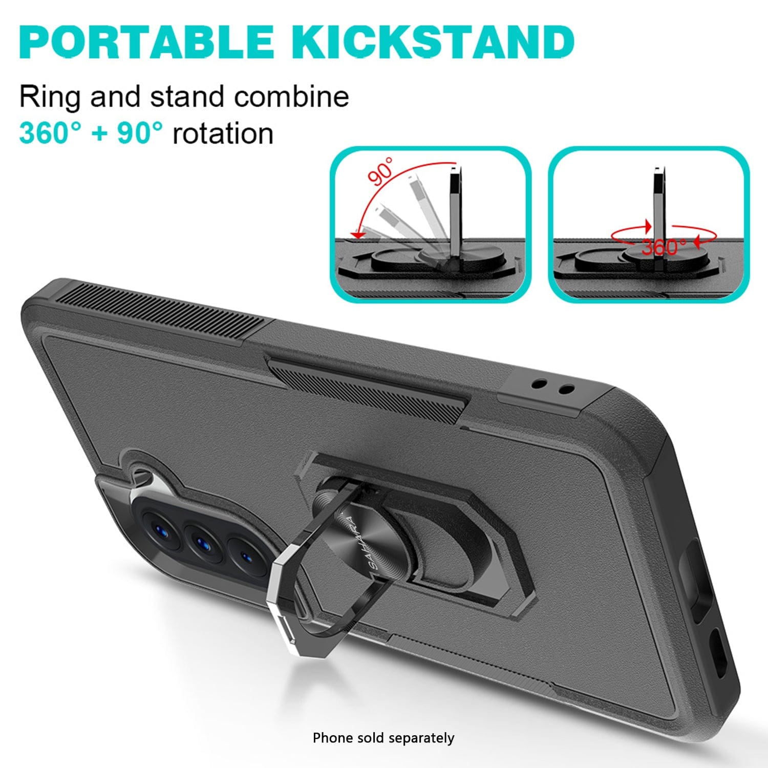 Galaxy A57 Case - Heavy-Duty Kickstand | Raider Series