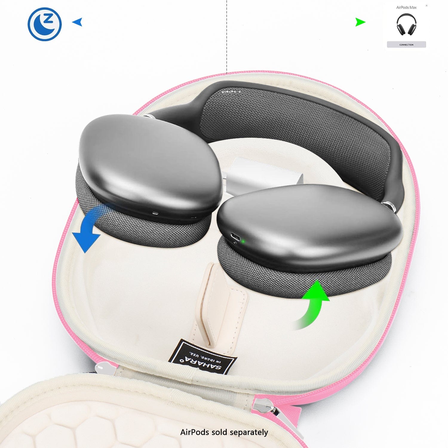 Sahara Carry Case with Pockets - Apple AirPods Max