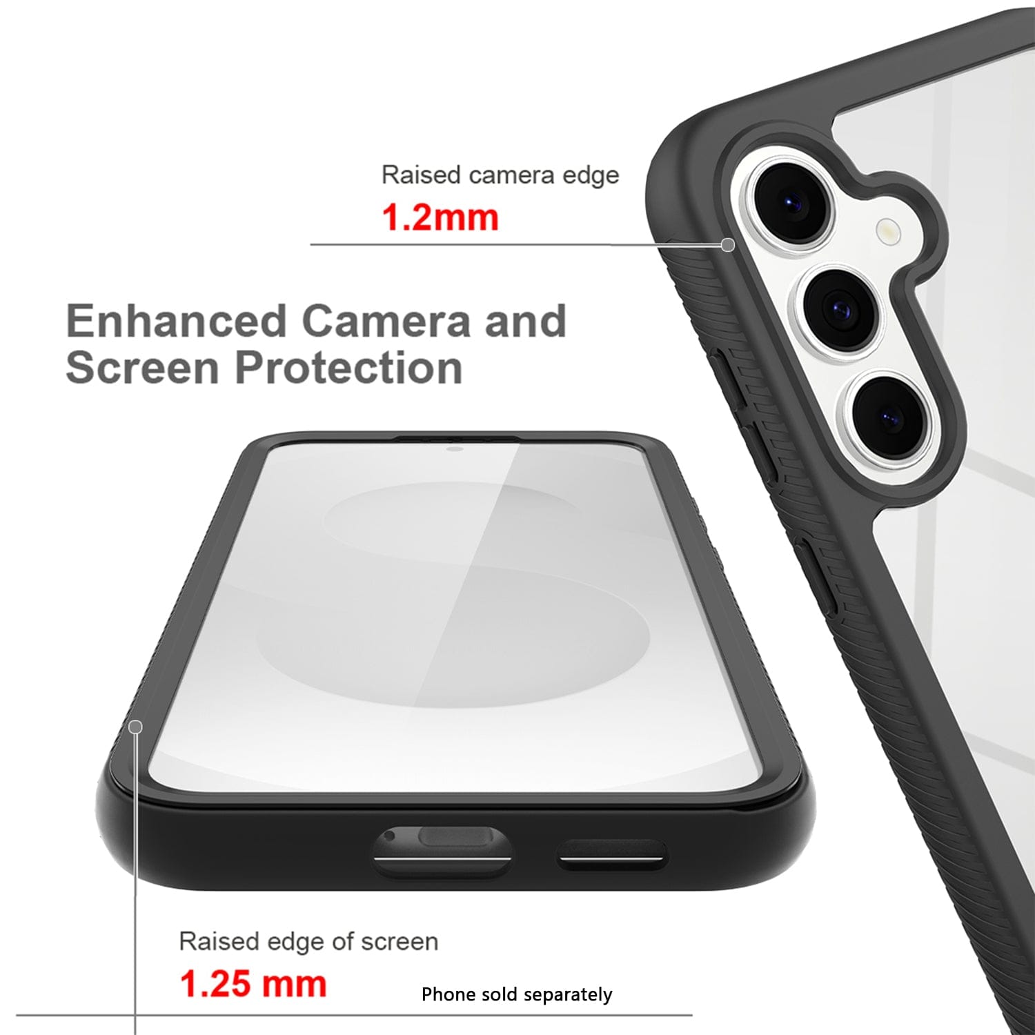 Samsung Galaxy S25 FE Case - Anti-Slip Grip | Raider Series