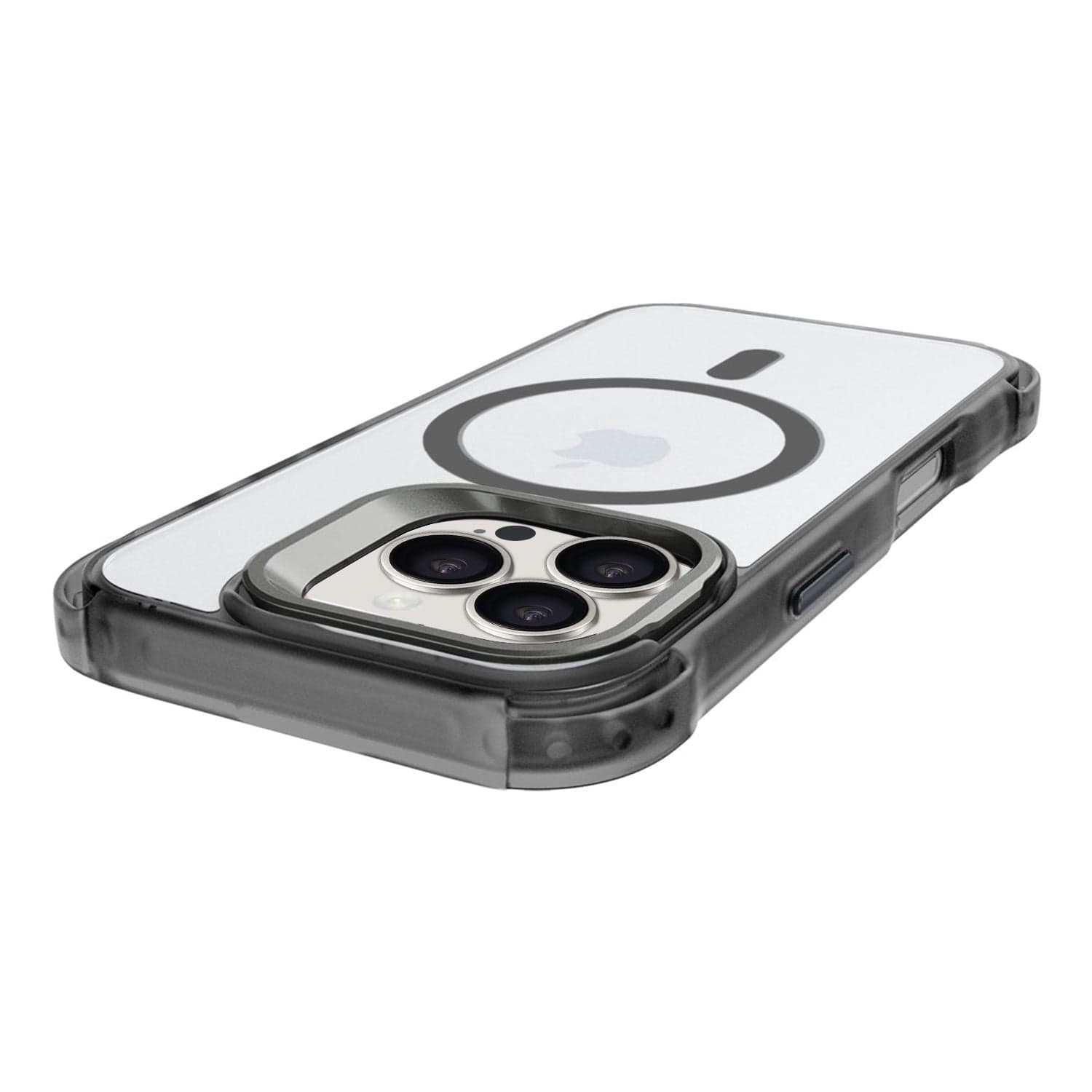 iPhone 16 Pro Max Clear Kickstand Case - Anti-Slip, Rugged, MagSafe | Venture Series