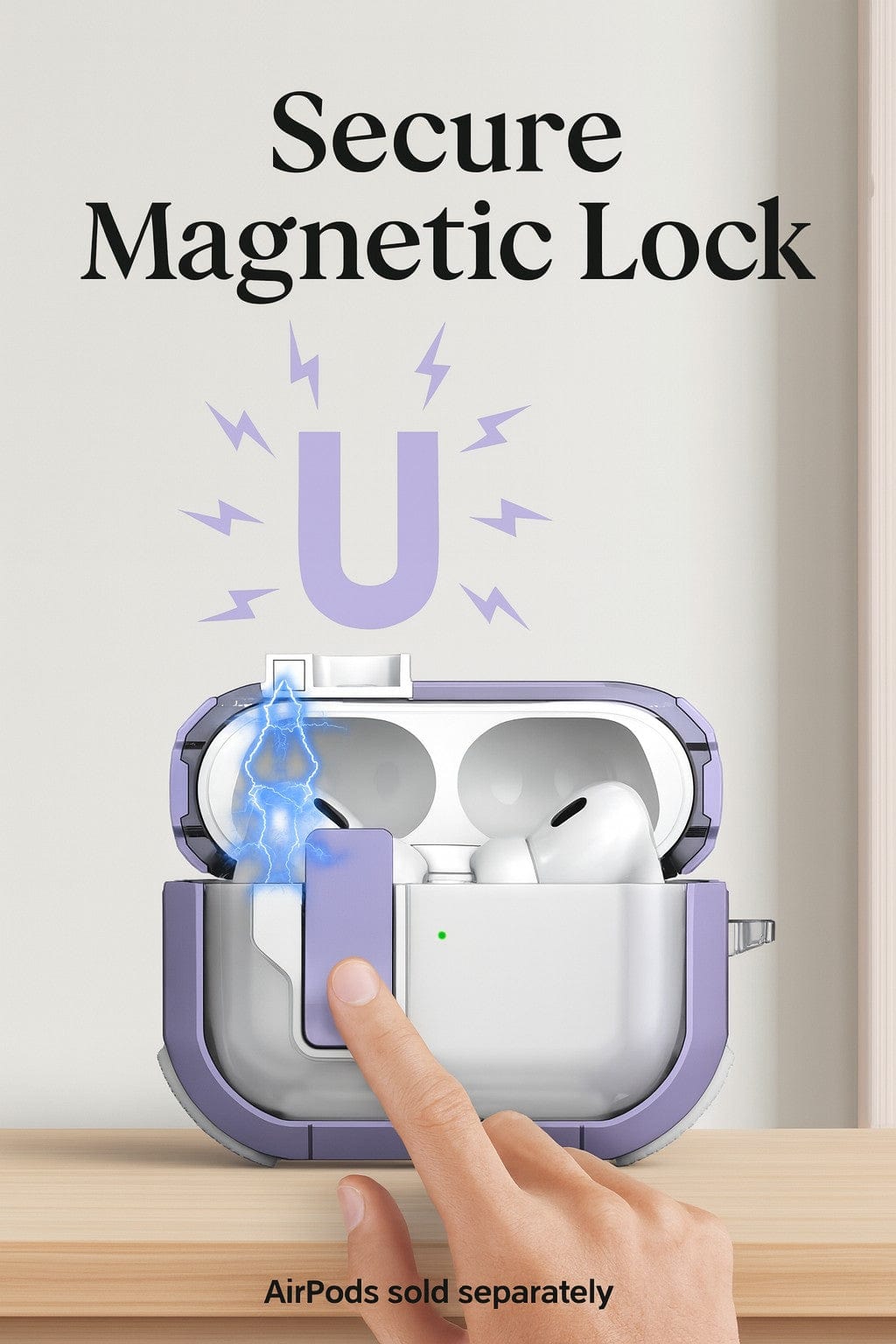 Apple AirPods Pro 3 Case - Secure Lock | Venture-X Series