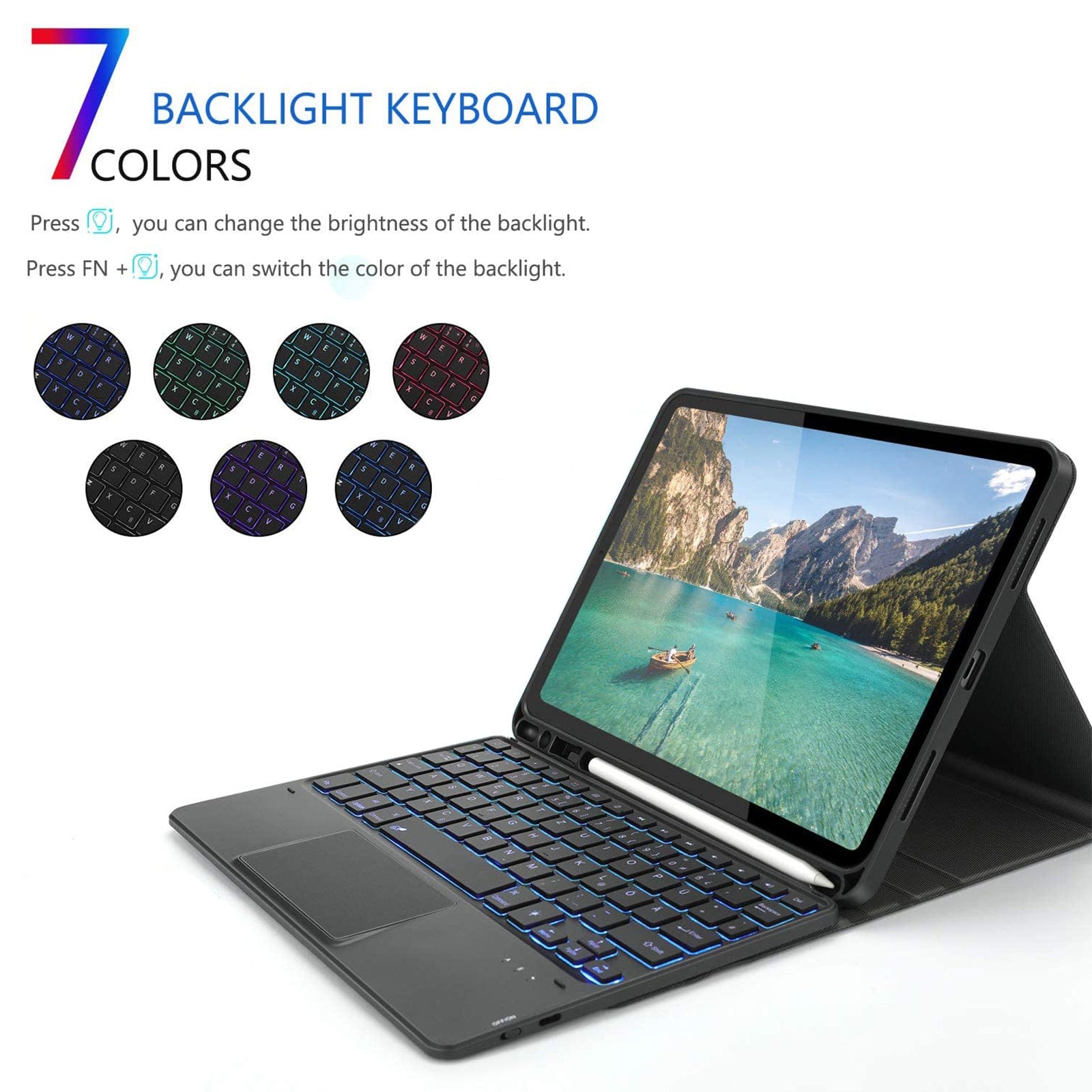 Navigate Series Keyboard Folio Case - iPad Pro 11" (3rd/4th Gen)