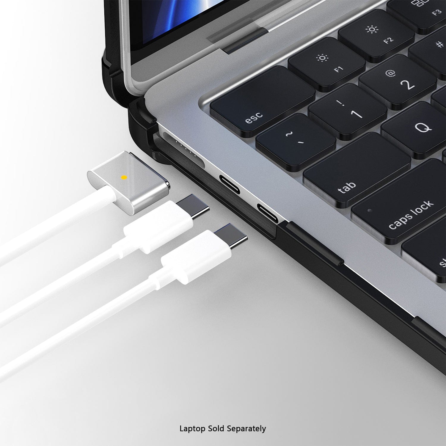 Heavy-Duty Raider Series Case with Stand for MacBook Air 15" (2024)