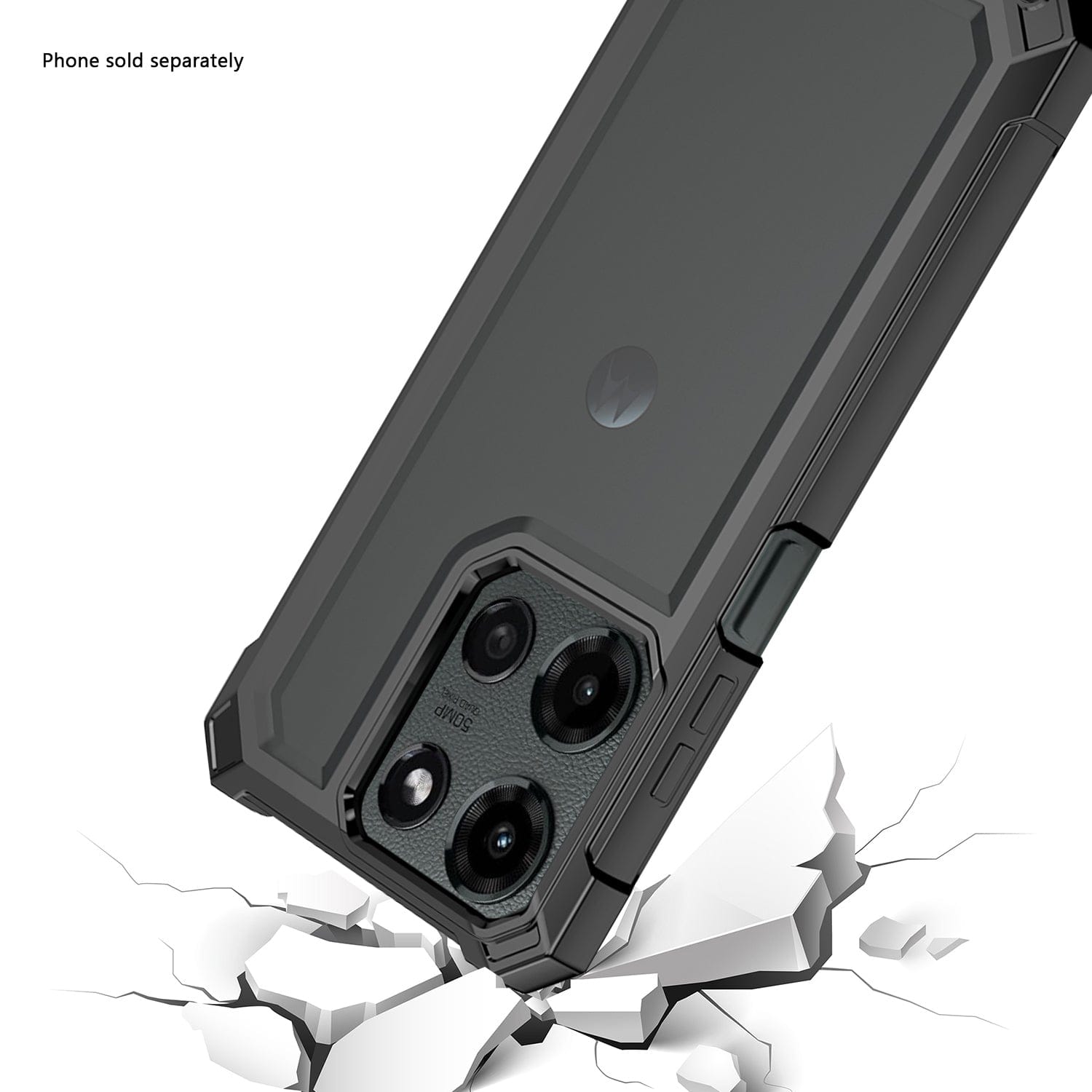 Motorola Moto G 5G 2025/2026 & G Play 2026 Case – Grip with Built-In Screen Protector | Raider Series