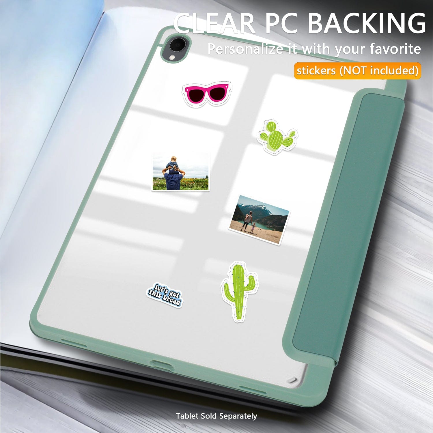 Samsung Galaxy Tab S11 Case - Slim Folio with Transparent Back | Venture Series