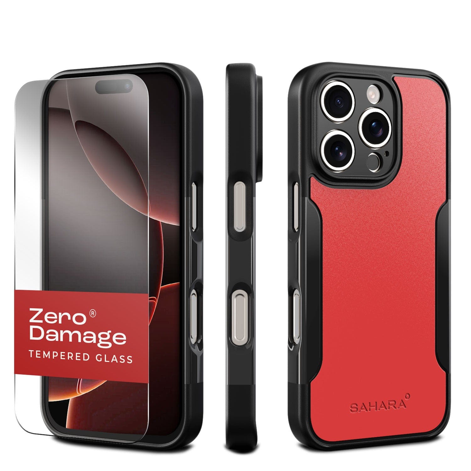 Classic Series Case & Tempered Glass Kit - Apple iPhone 16 Pro Max