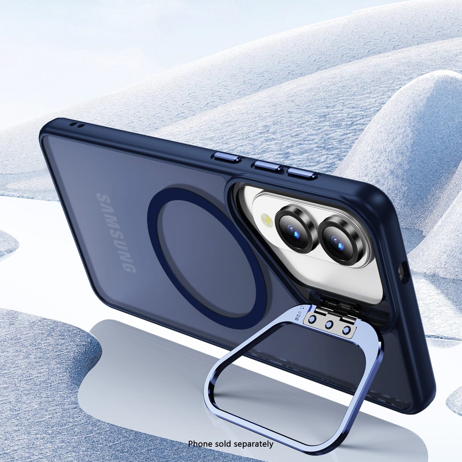 Samsung Galaxy S25 Edge Clear Case – Kickstand, MagSafe Compatible | Venture Series