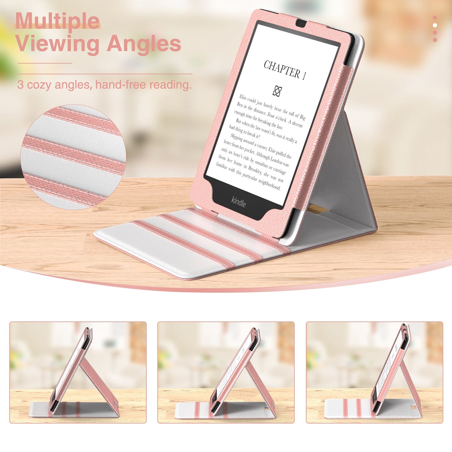 Multi-Angle Case for Amazon Kindle Paperwhite (2021-2023 release)