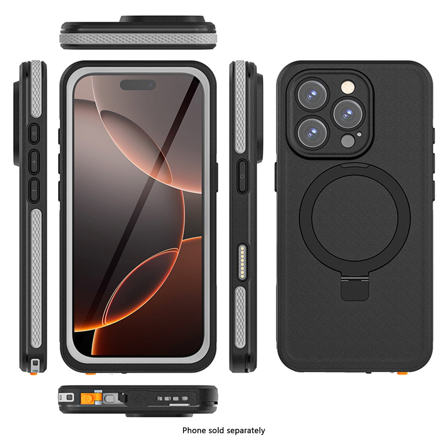 iPhone 16 Pro Waterproof Case - IP68, Military-Grade Protection | Oasis Series