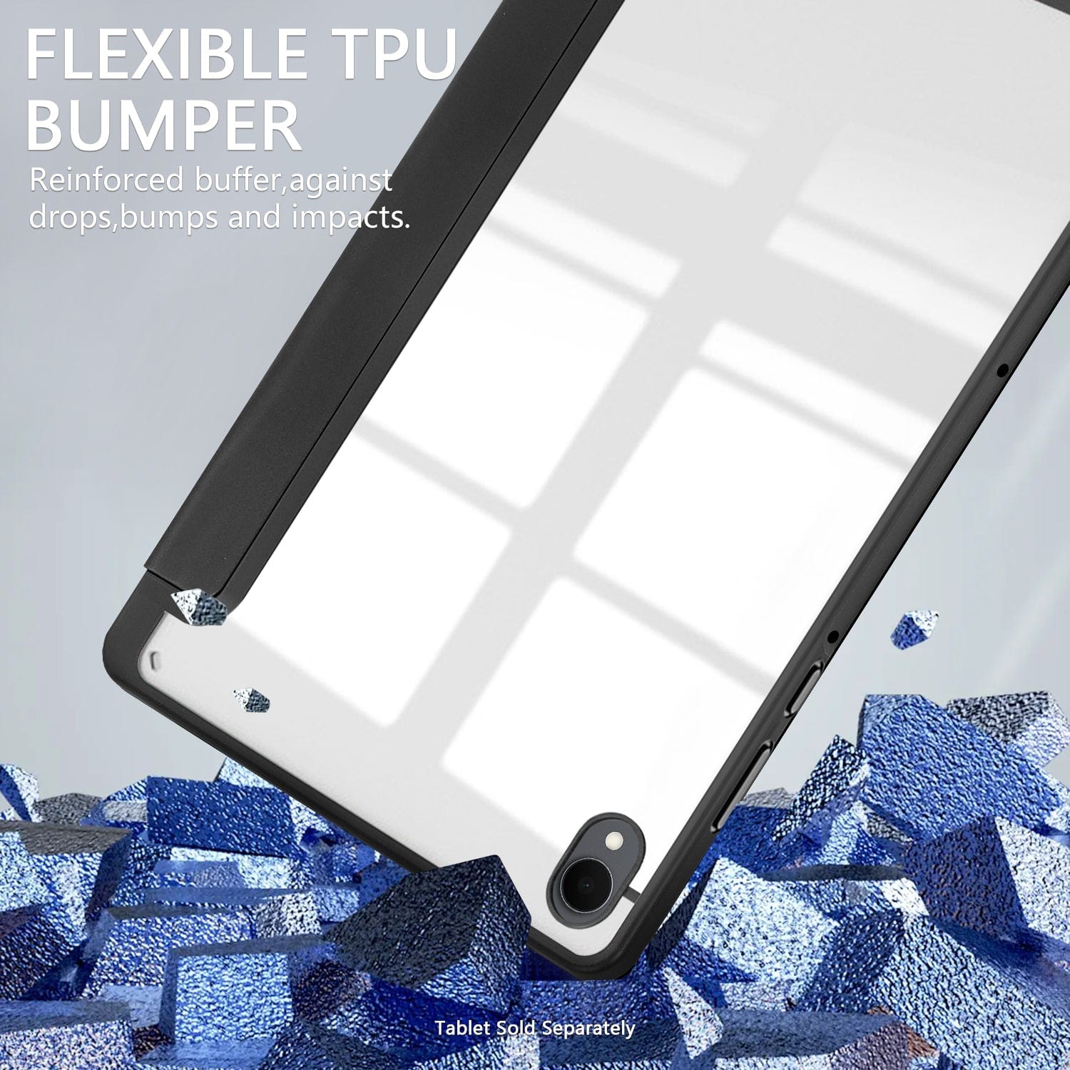 Samsung Galaxy Tab S11 Case - Slim Folio with Transparent Back | Venture Series