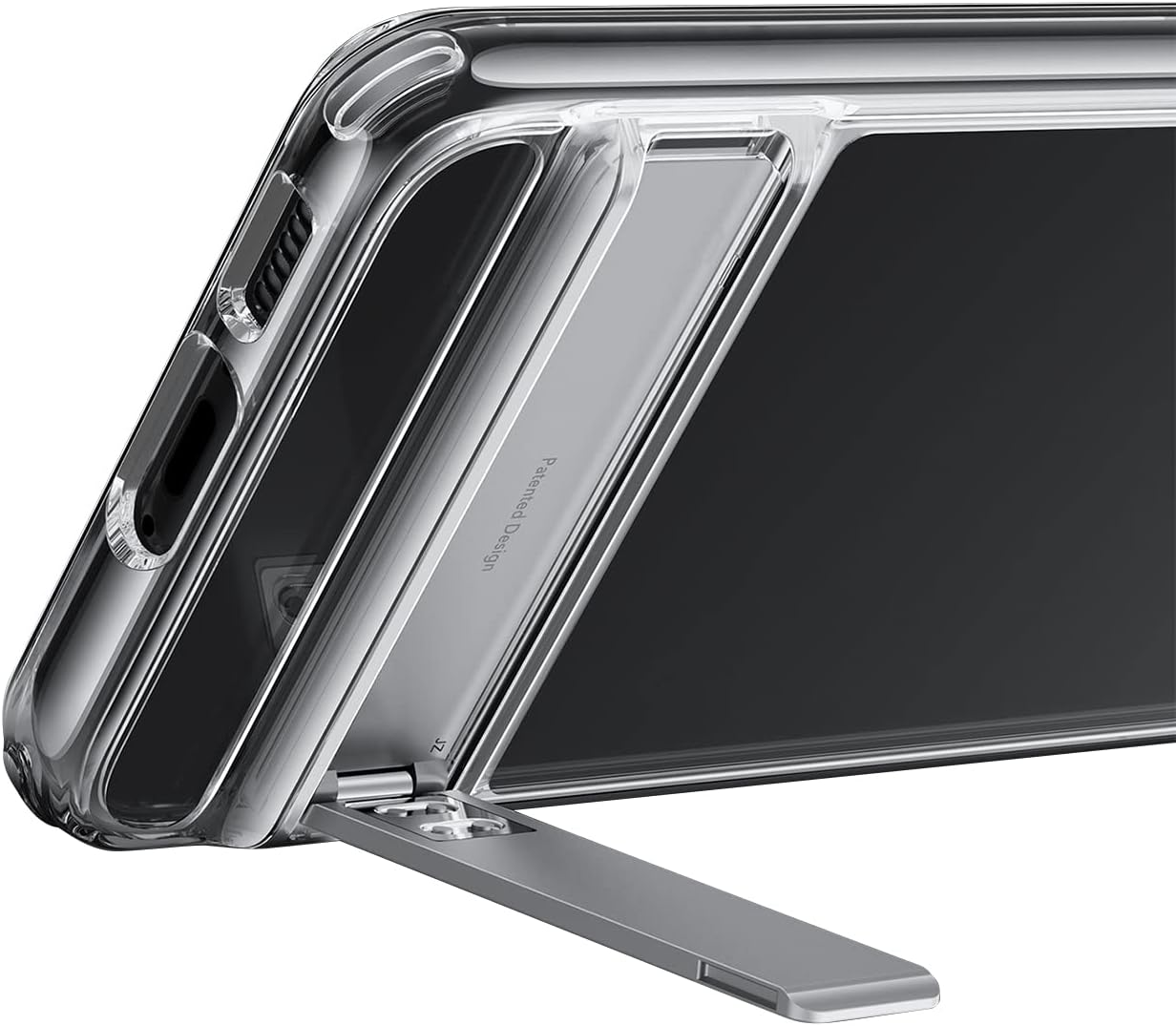 AirShield Boost Kickstand Case Bundle with Tempered Glass Screen and Camera Protector - for Samsung Galaxy S23