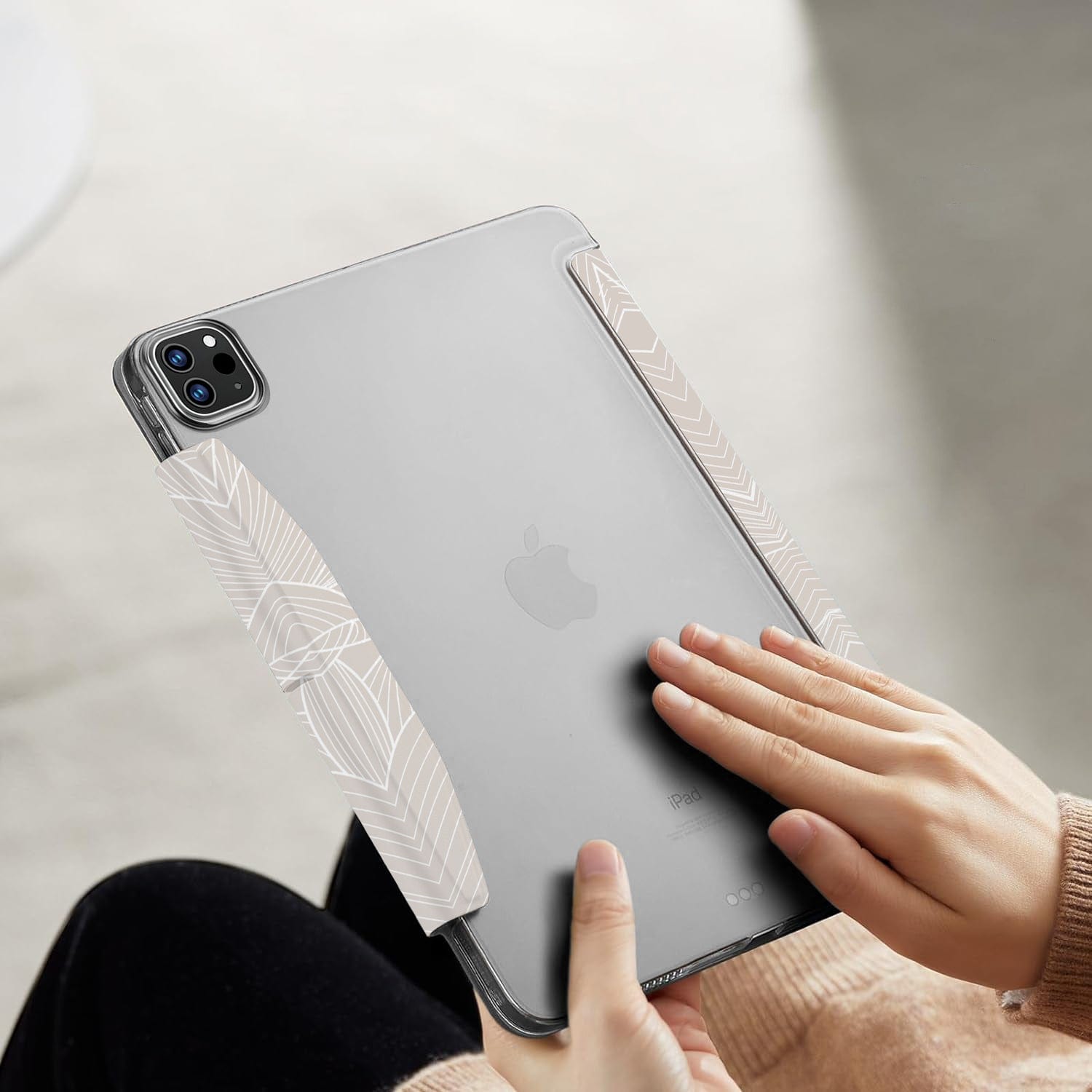 iPad Pro 11" (M4 2024 / M5 2025) Case - Folio Marble | Inspire Series