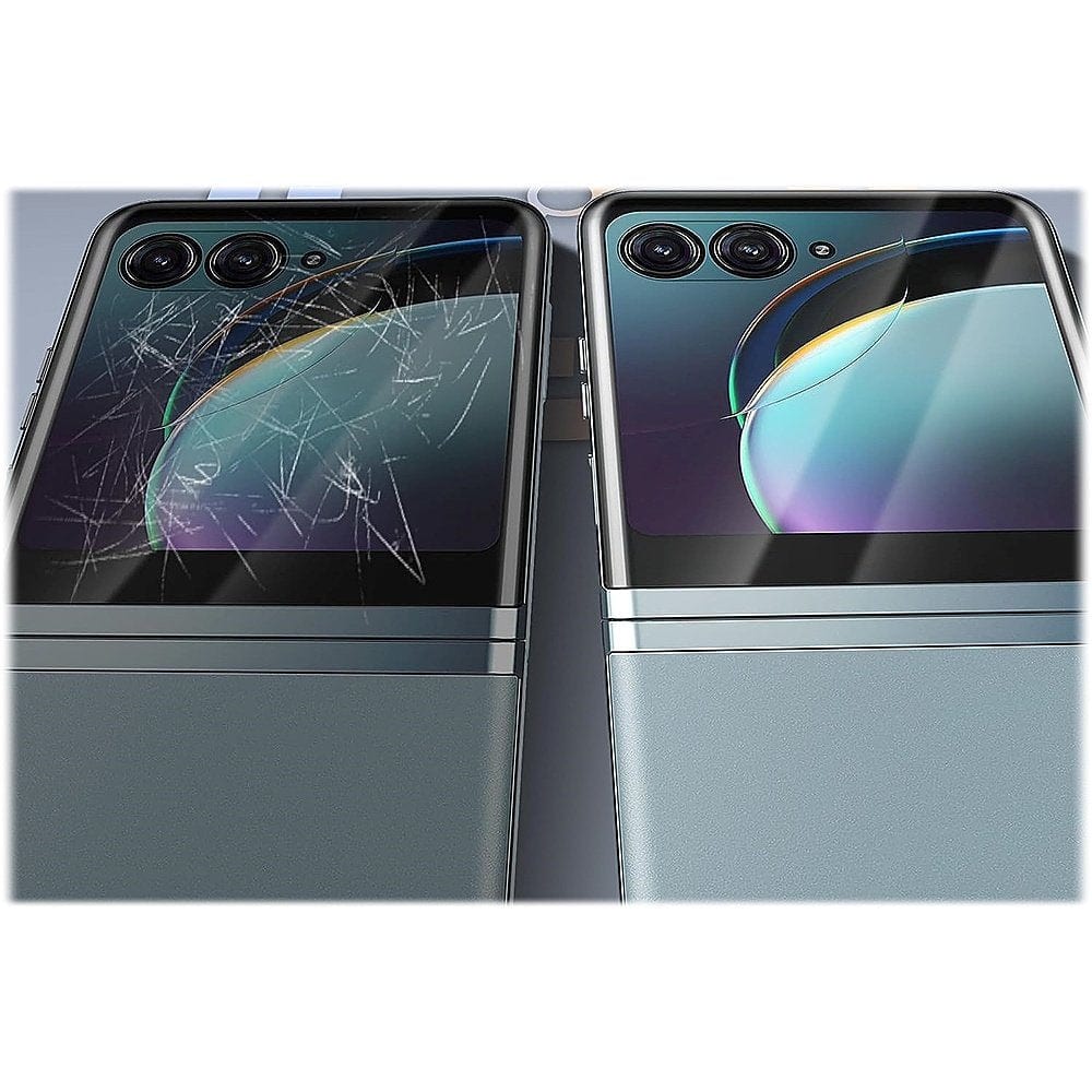 Full Body Flexon Film Screen Protector for Motorola Razr+ (2023) (2-Pack) - Clear