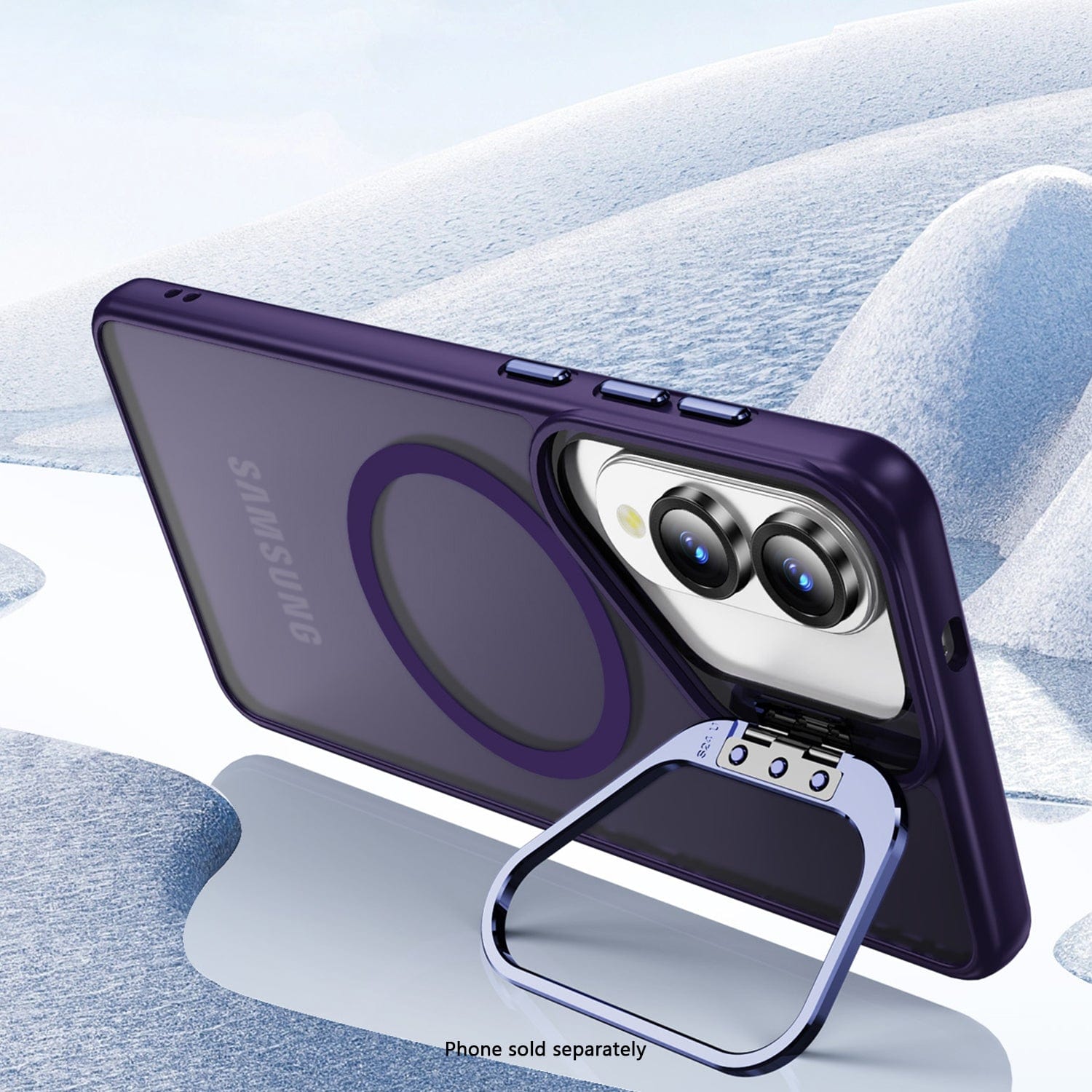 Samsung Galaxy S25 Edge Clear Case – Kickstand, MagSafe Compatible | Venture Series