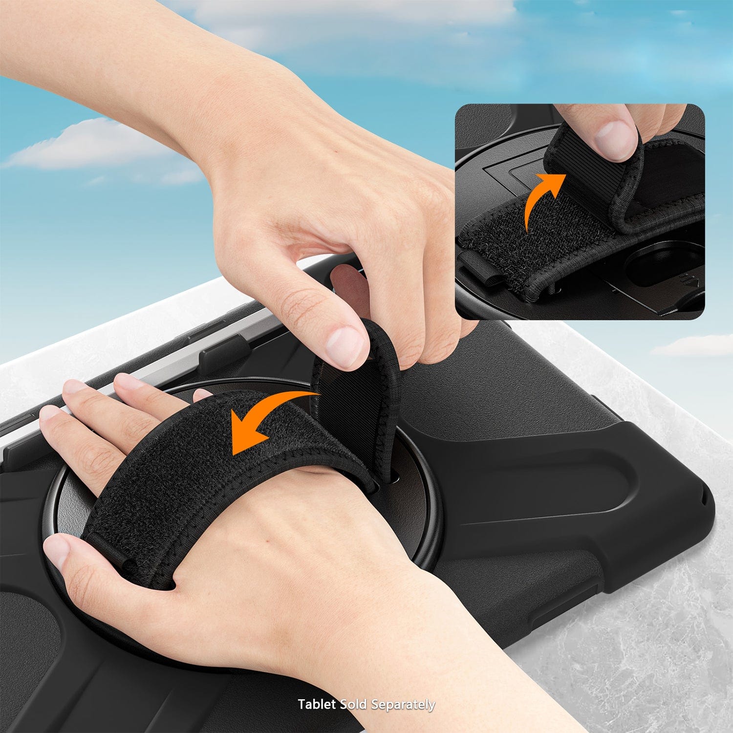 Samsung Galaxy Tab S11 Case - Heavy-Duty with Hand & Shoulder Strap | Raider-X Series