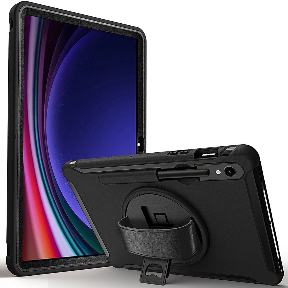 Raider Series Heavy Duty Hand Strap Case - Galaxy Tab S10 Lite (2025), S10 FE, Tab S8, Tab S9, and Tab S9 FE