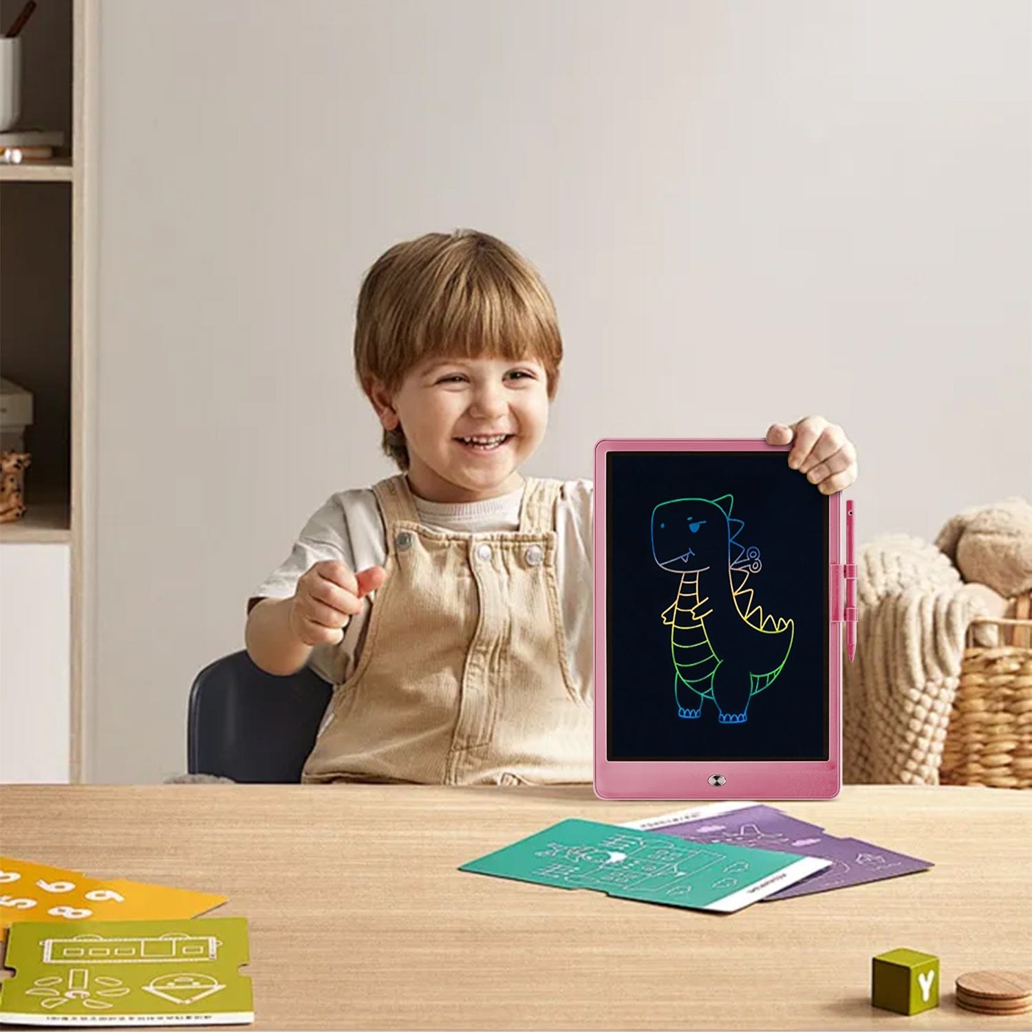 LCD Writing Tablet 10" - Paperless Notebook, One-Click Erase with Lock