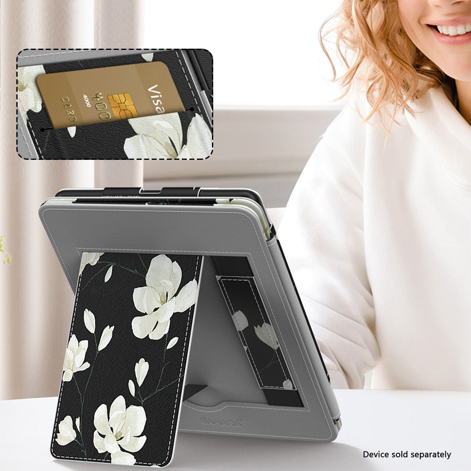 Indy Series Hand Strap Folio Case - Amazon Kindle Paperwhite (2024) and Colorsoft
