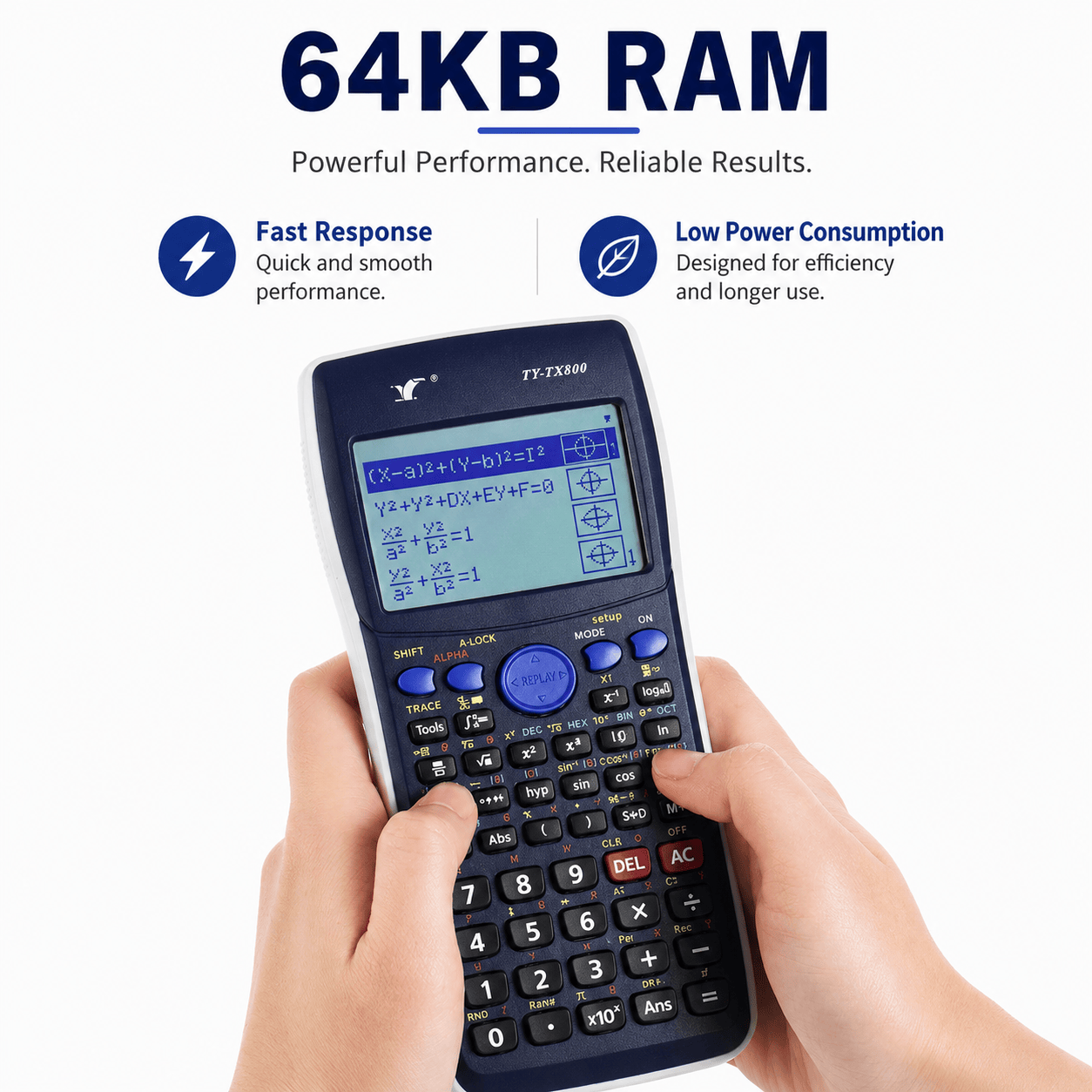 Graphing Scientific Calculator - 14-Digit Display & Financial Functions