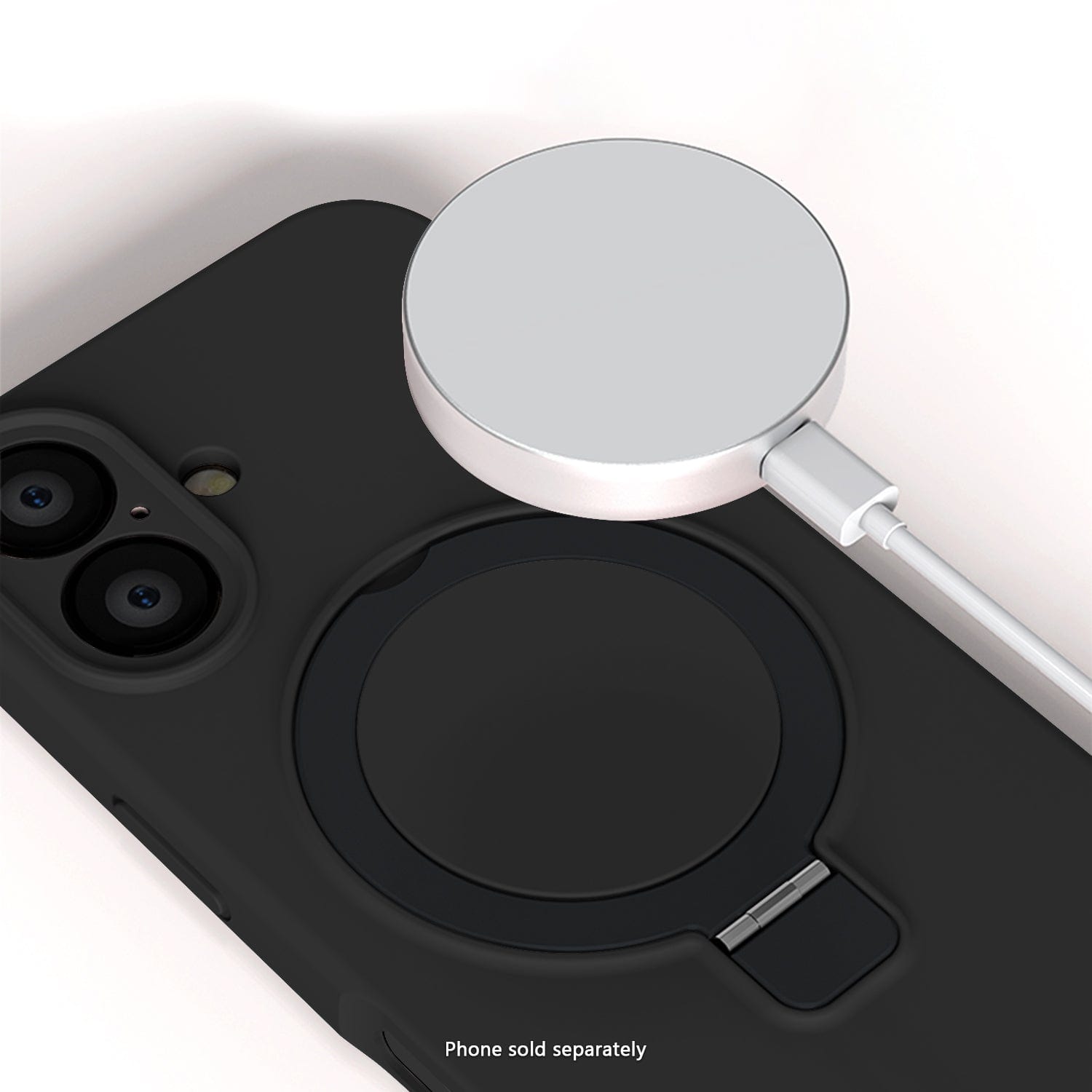 iPhone 17 Case with Built-In Kickstand Silicone Anti-Slip Design, Compatible with Magsafe | Venture Series