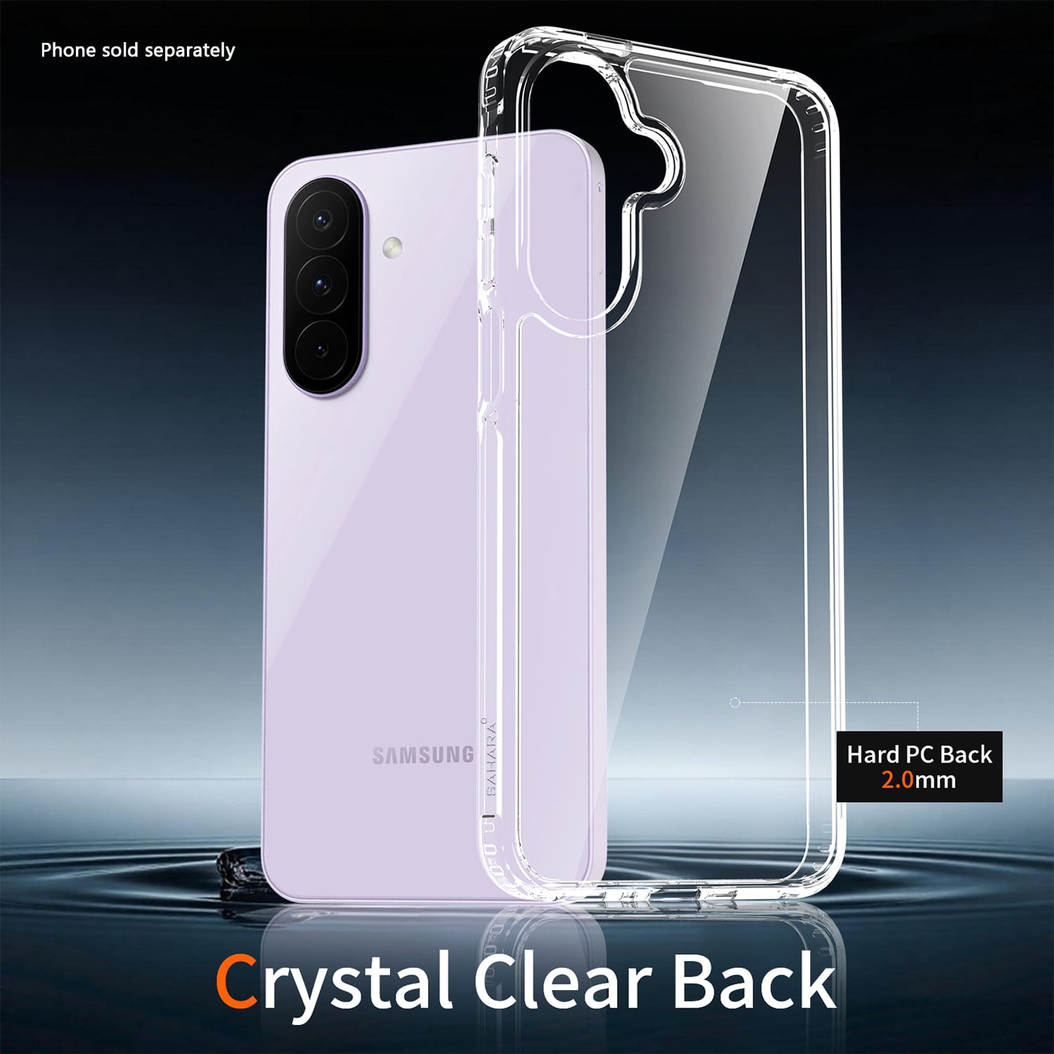 Samsung Galaxy A27 Clear Case - Anti-Slip Grip | Venture Series