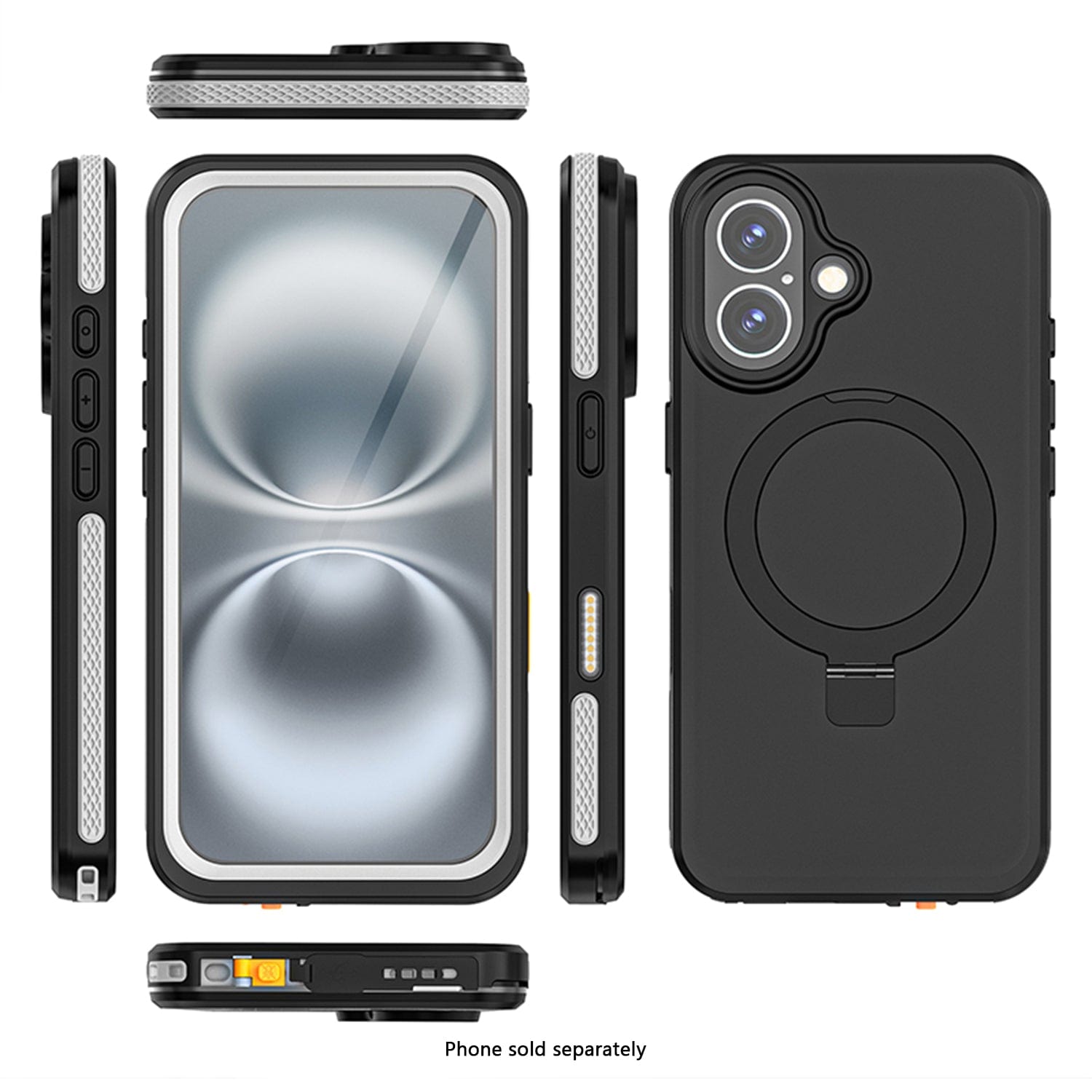 iPhone 16 Plus Waterproof Case - IP68, Military-Grade Protection | Oasis Series