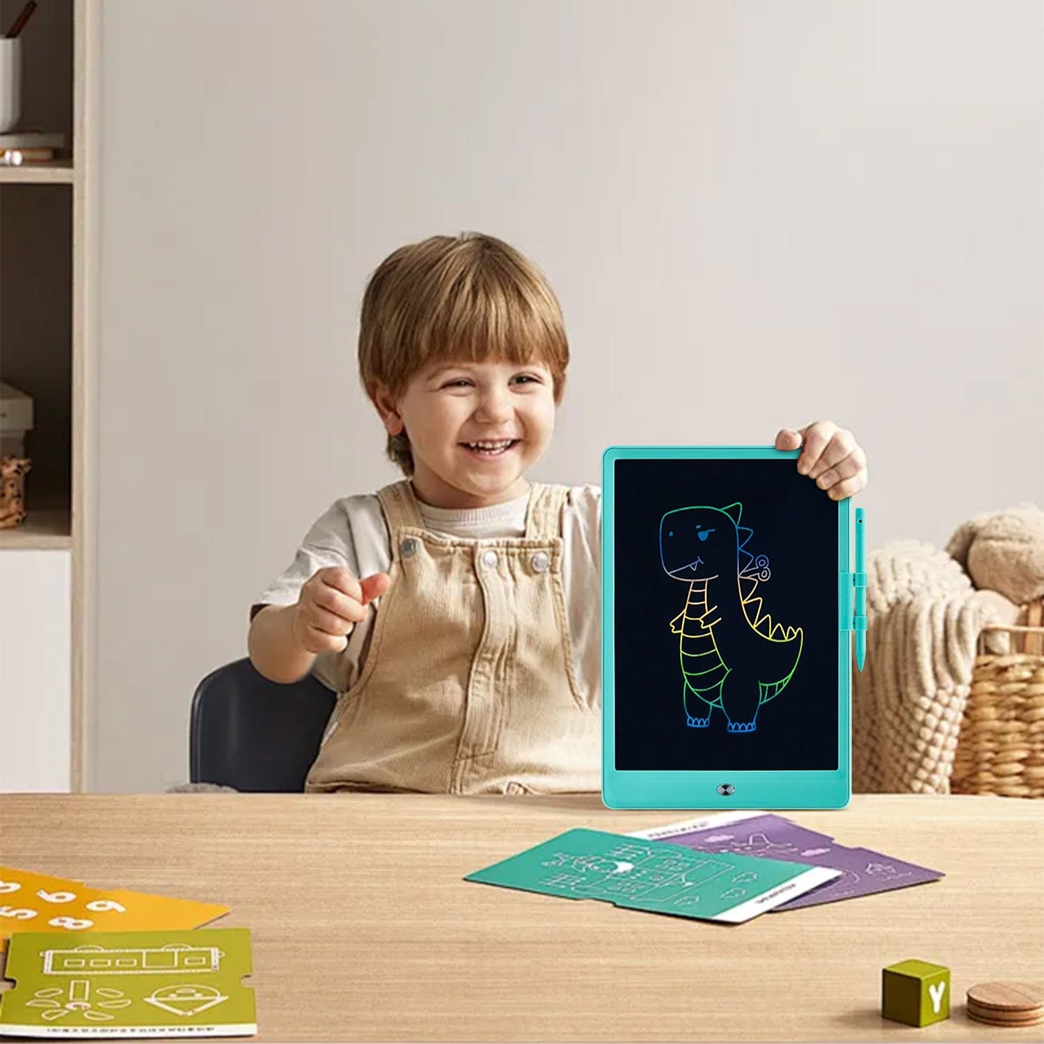 LCD Writing Tablet 10" - Paperless Notebook, One-Click Erase with Lock