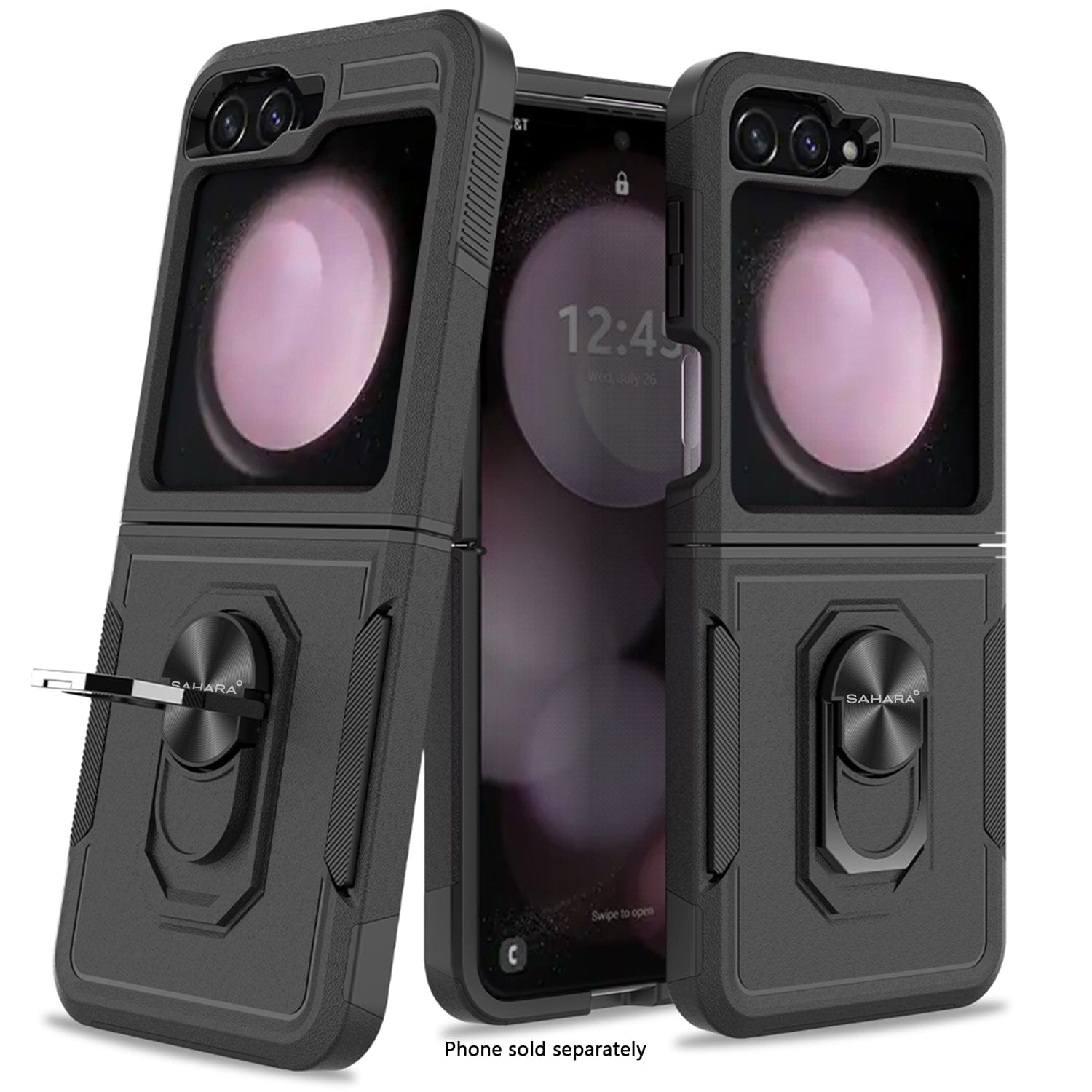 Raider Series Heavy Duty Case for Samsung Galaxy Z Flip7 FE - Scorpion Black