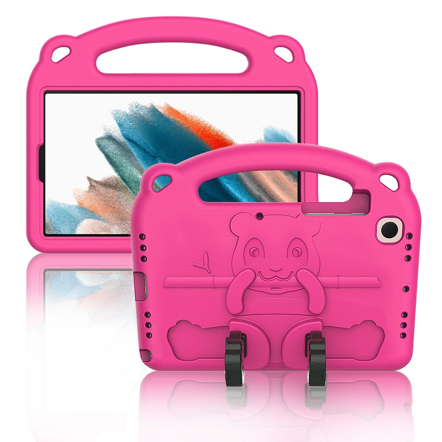 Wander Series Teddy Bear Kickstand KidProof Case - Galaxy Tab A8