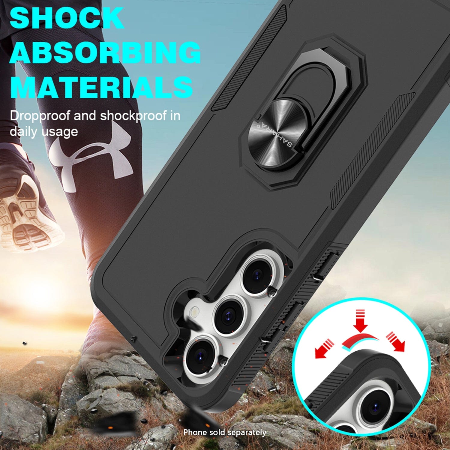 Samsung Galaxy S25 FE Case – Heavy-Duty Kickstand | Raider Series